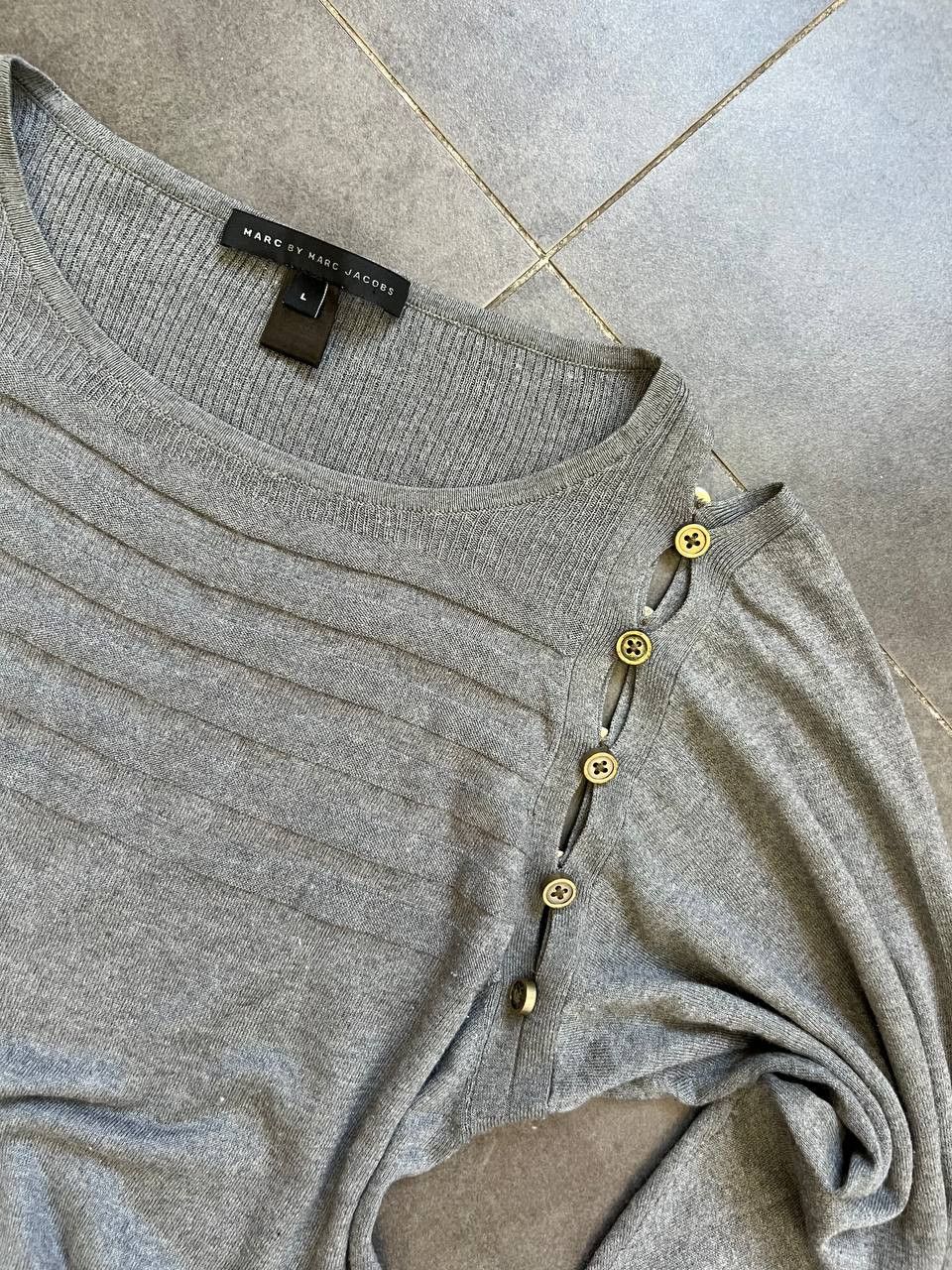 Marc Jacobs Marc Jacobs silk Y2K style sweater Size L / US 10 / IT 46 - 3 Thumbnail