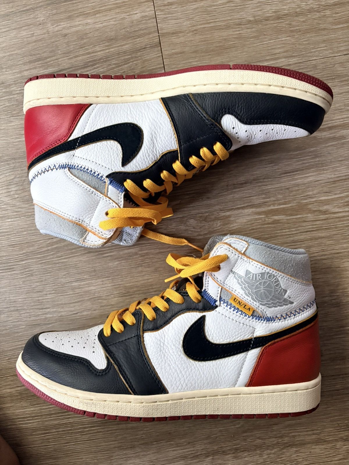 Jordan Brand × Union LA Union Jordan 1 Black Toe Size US 10.5 / EU 43-44 - 1 Thumbnail