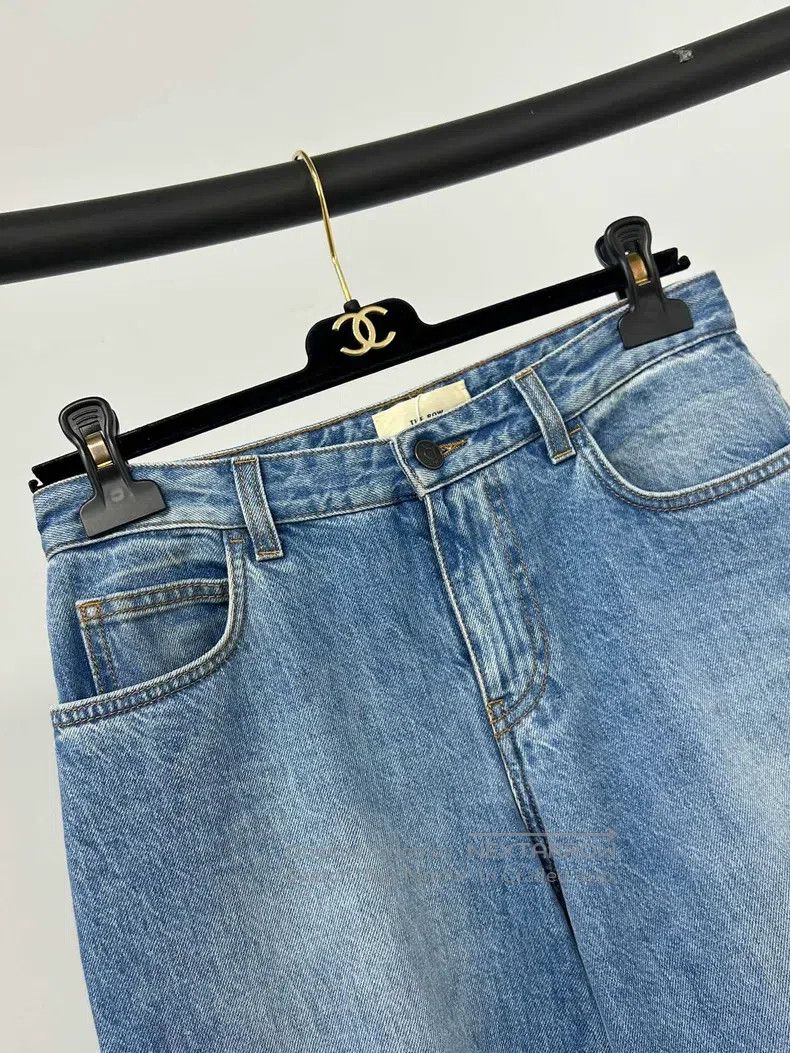 The Row The Row Washed Blue Jeans Size 25" / US 0 / IT 36 - 3 Thumbnail