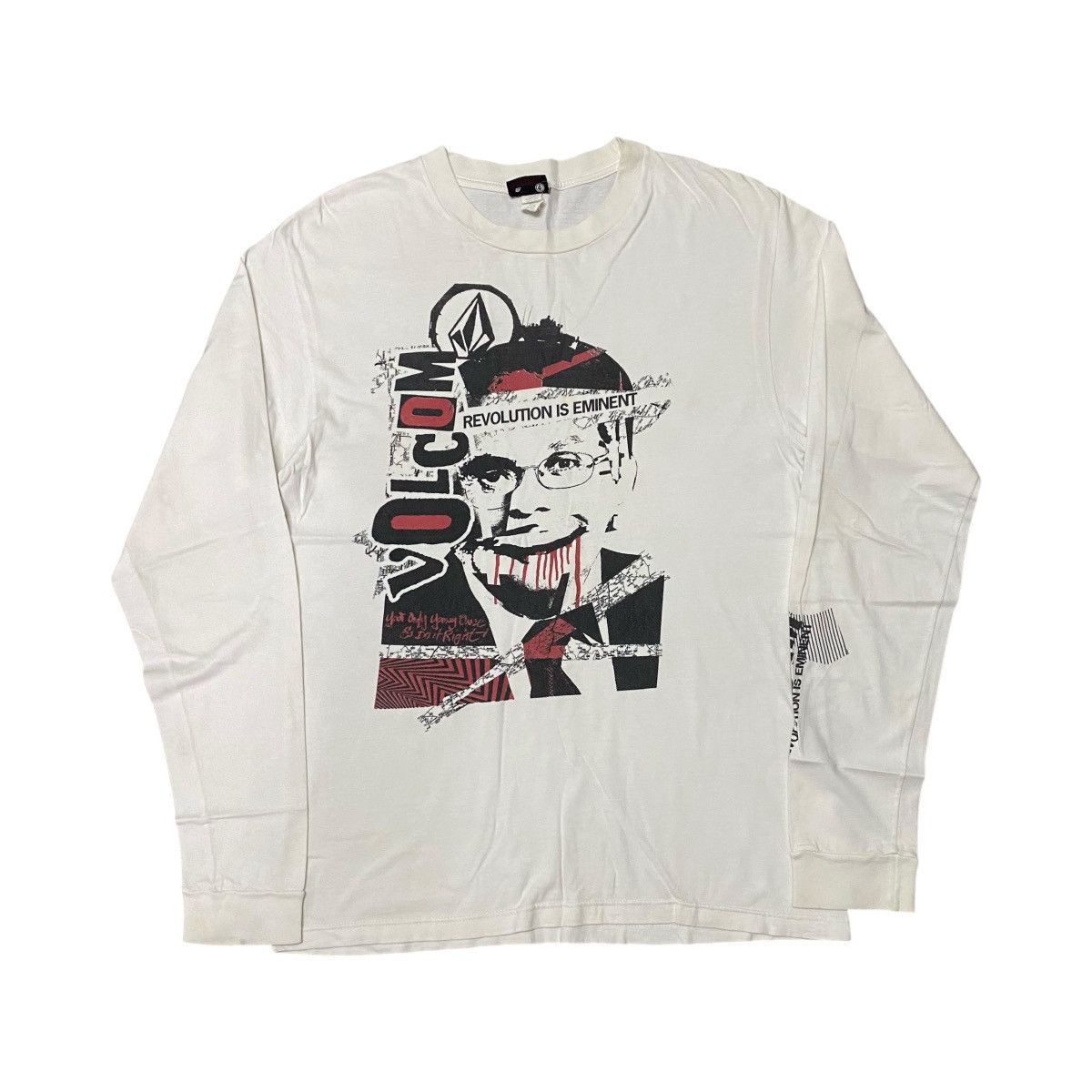 Vintage × Volcom VINTAGE VOLCOM REVOLUTION IS EMINENT T SHIRT Size US M / EU 48-50 / 2 - 1 Thumbnail