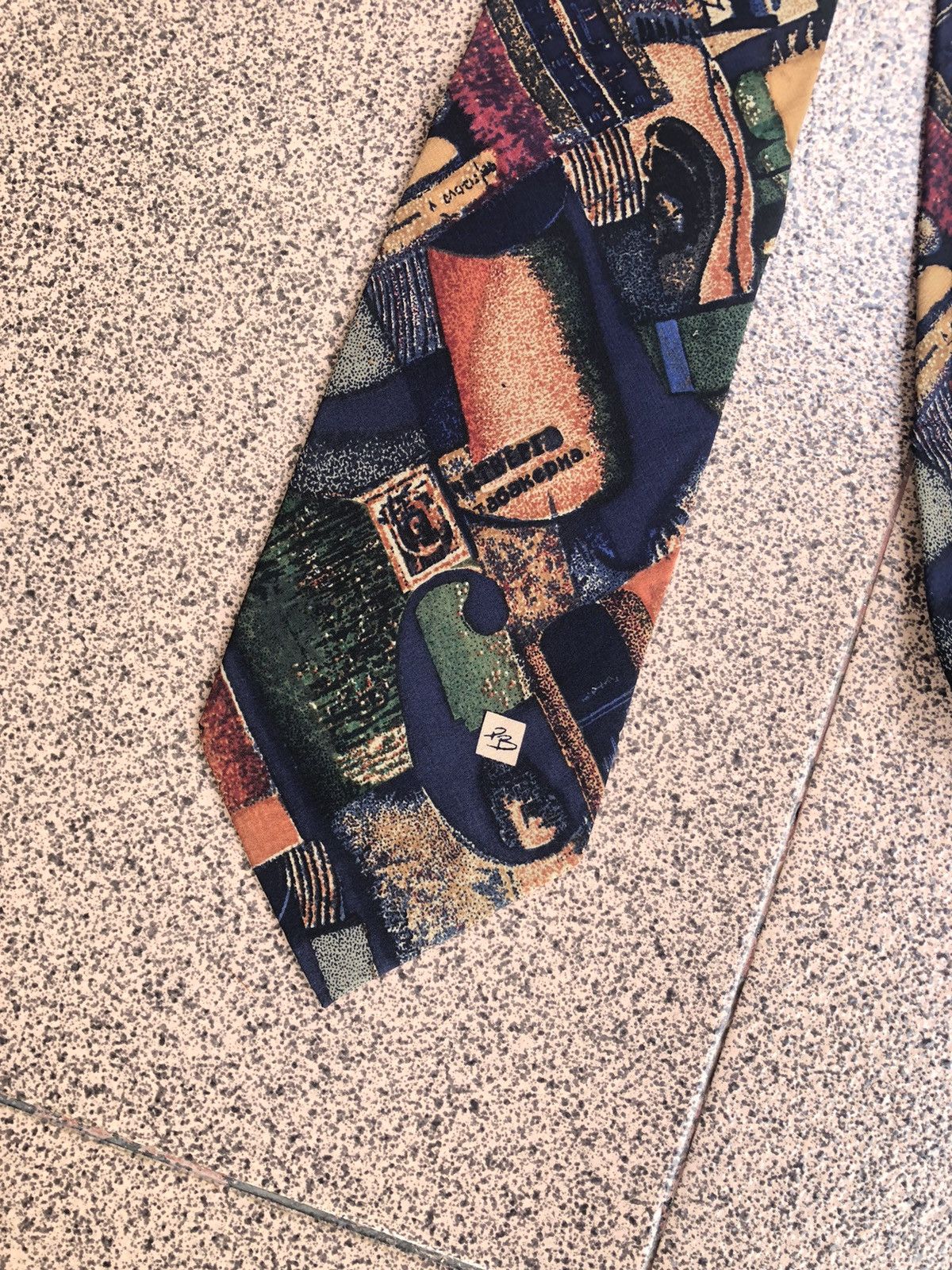 Pierre Balmain Balmain pattern tie Size ONE SIZE - 2 Thumbnail