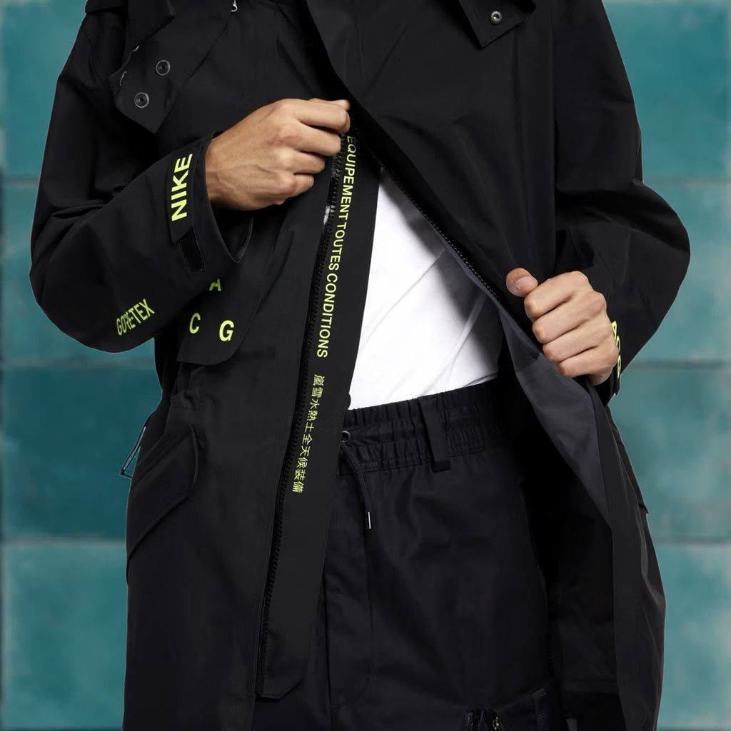 Nike × Nike ACG Nike Nikelab ACG Pullover Shell Jacket Black