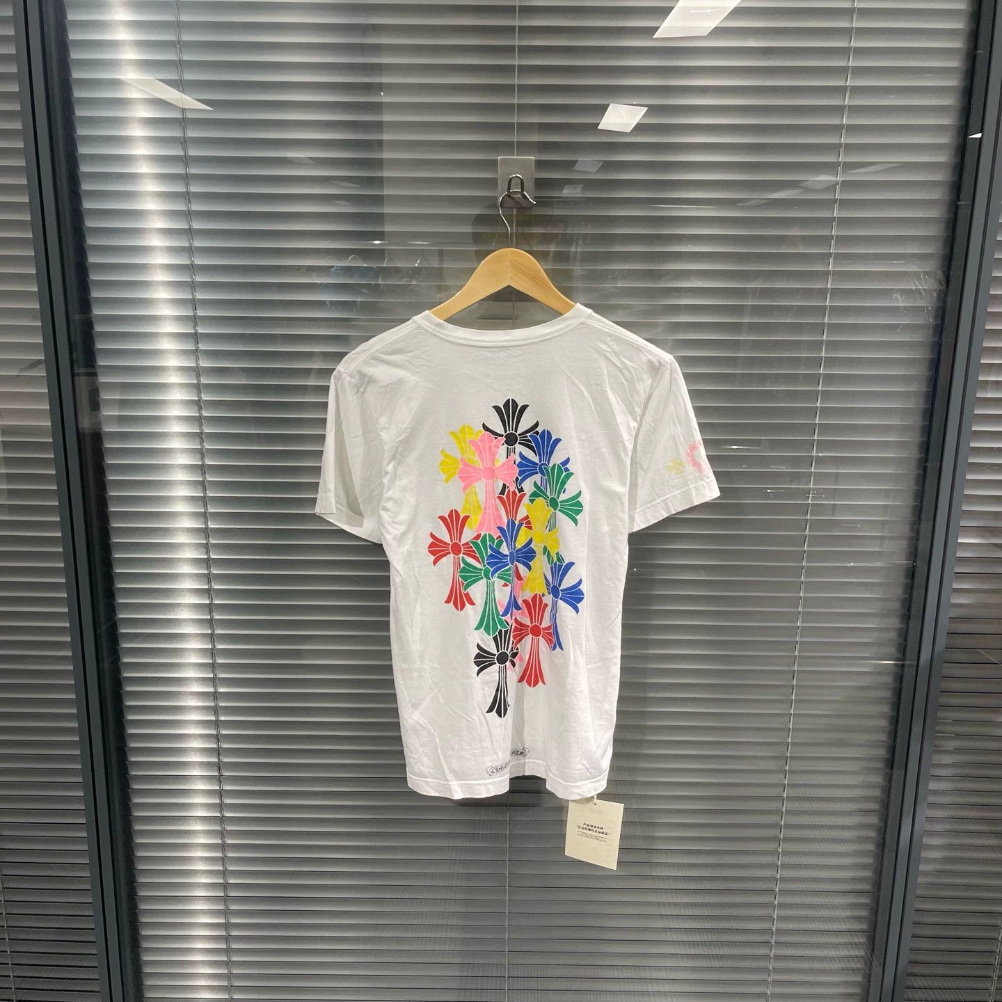 Chrome Hearts Chrome Hearts White Rainbow Cross Tee S 99 New Size US S / EU 44-46 / 1 - 1 Thumbnail