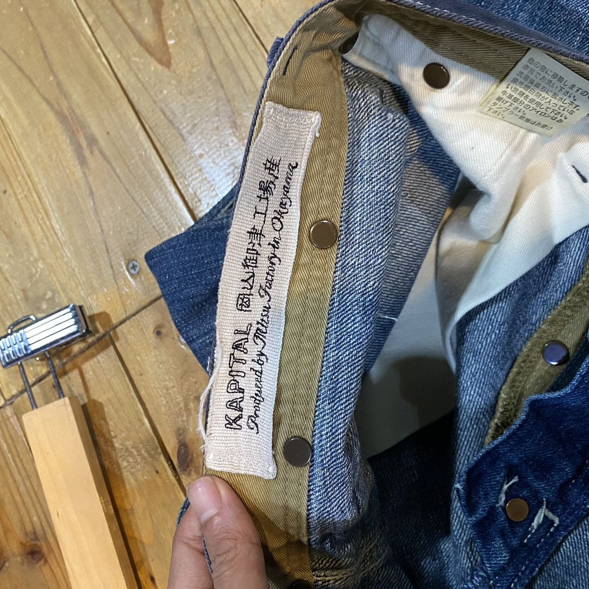 Kapital KAPITAL Camera Work Denim Pants Blue Cotton Size 0 / XS Size US 29 - 11 Thumbnail