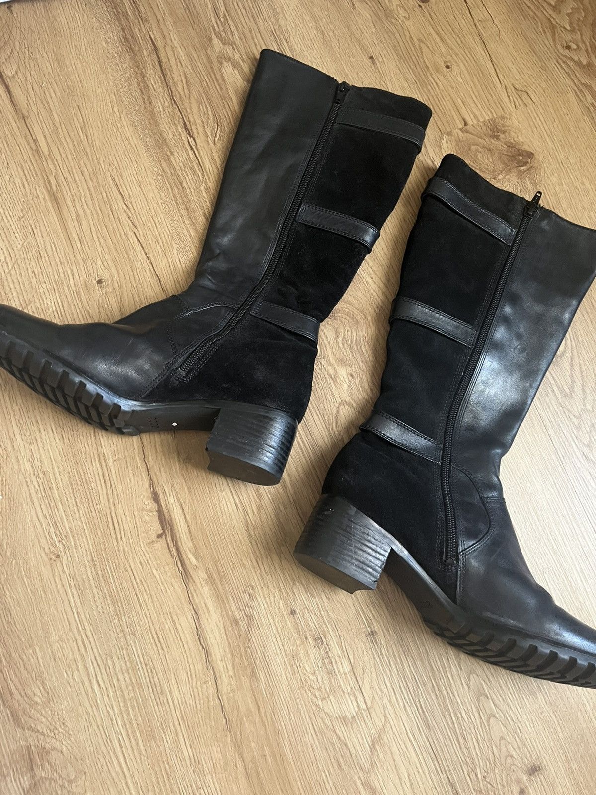 Ecco Black “it girl” boots Size US 6.5 / IT 36.5 - 2 Thumbnail