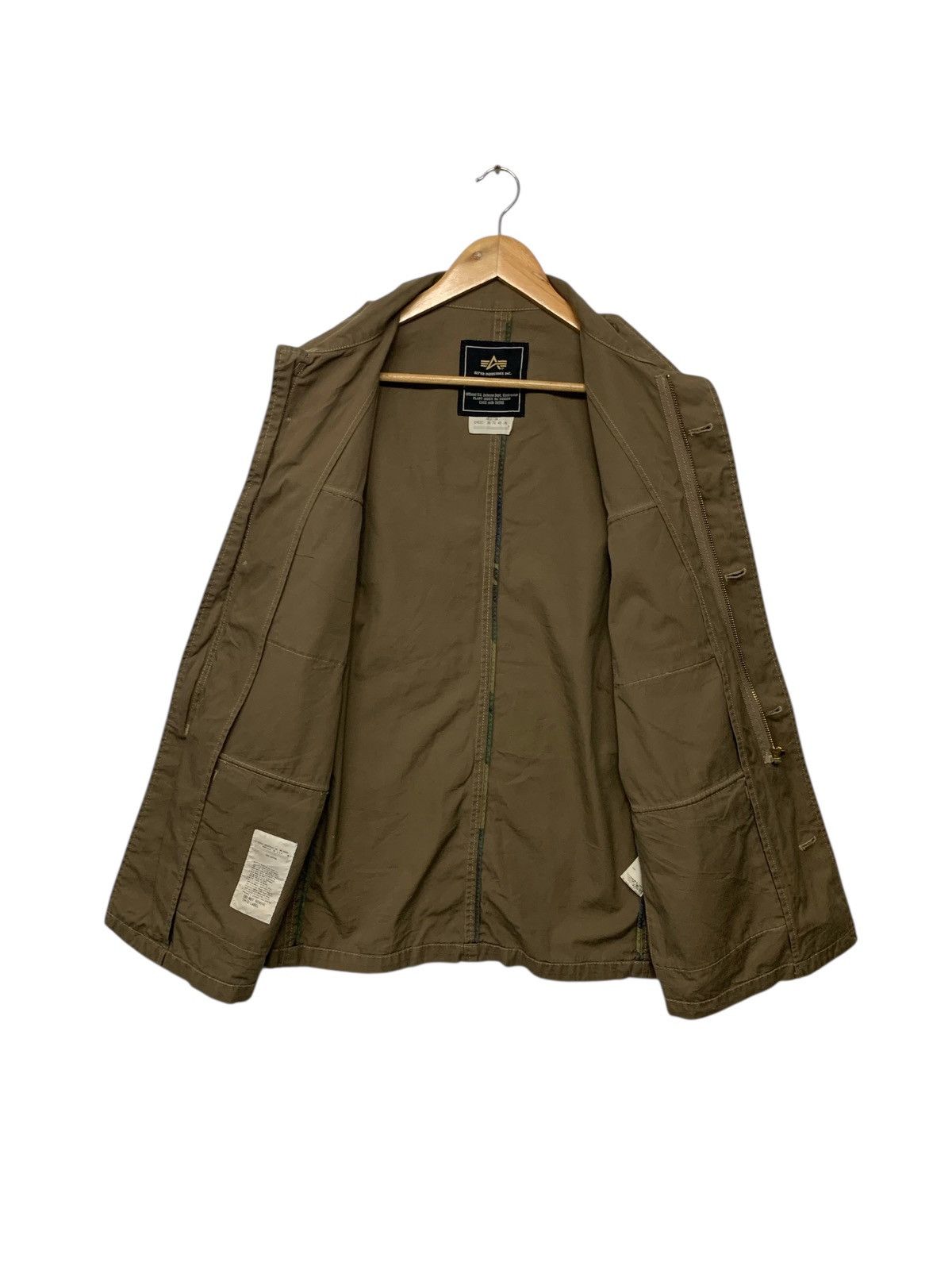 Alpha Industries Rare Alpha Industries Zipper Down Parka Jacket Size US M / EU 48-50 / 2 - 3 Thumbnail