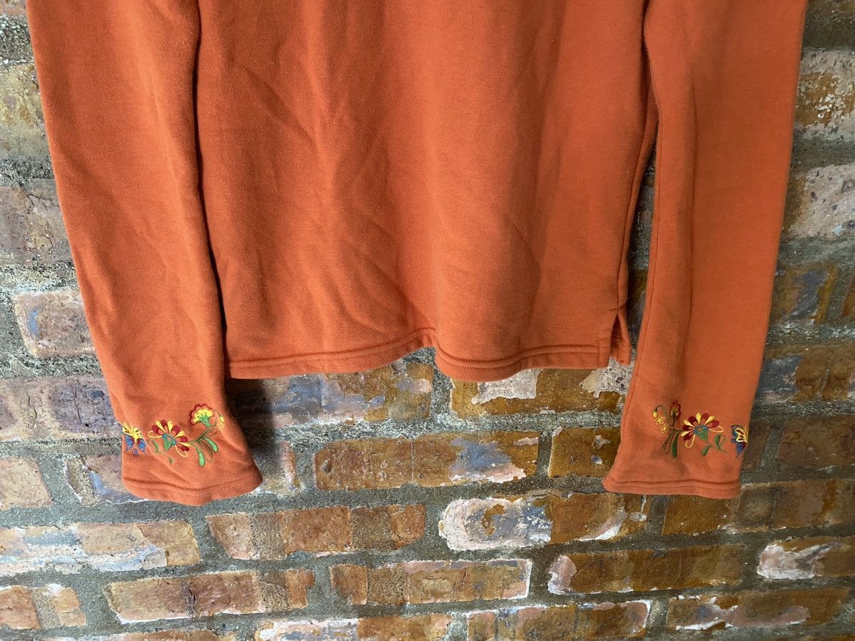 Hysteric Glamour 1990s Ba Tsu Japan Center Butterfly and flower embroidered Size S / US 4 / IT 40 - 4 Thumbnail