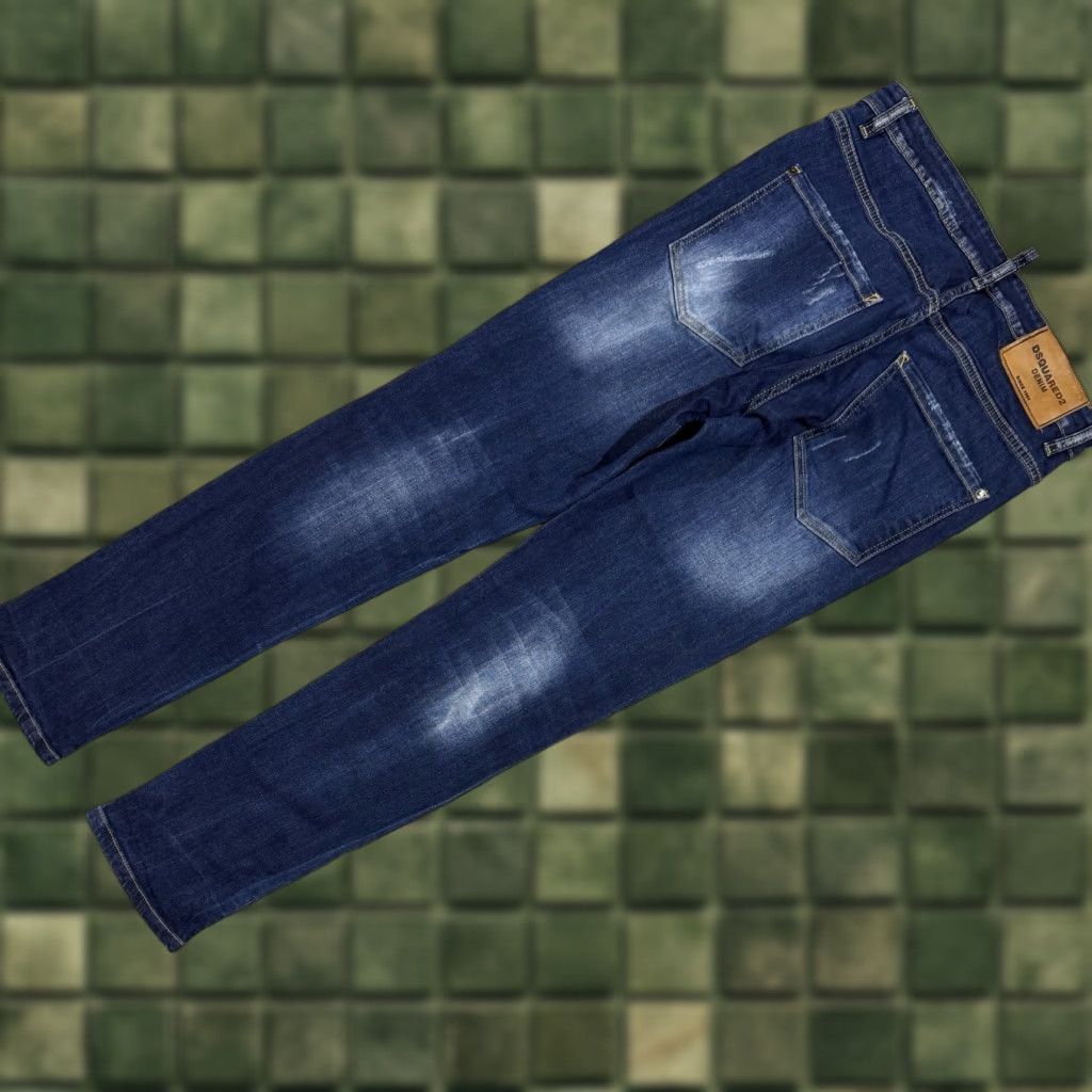 Dsquared2 DSQUARED2 Denim Blue COOL GUY JEAN Slim Skinny Distressed Jeans 50 Italy Mens Jeans Denim Blue Distressed 50 Dsquared2 Slim Tall? Size US 34 / EU 50 - 1 Thumbnail