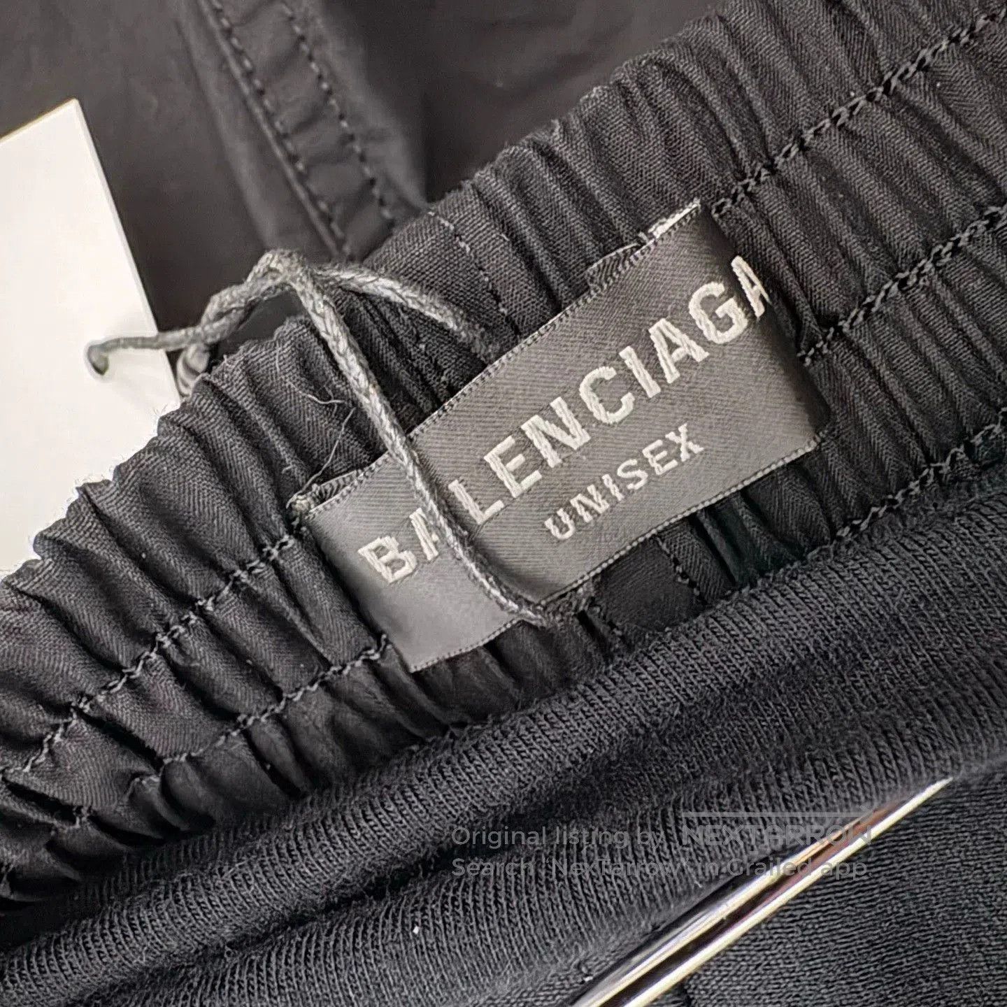 Balenciaga Balenciaga Black Nylon Double Waist Shorts. Size US 26 / EU 42 - 3 Thumbnail