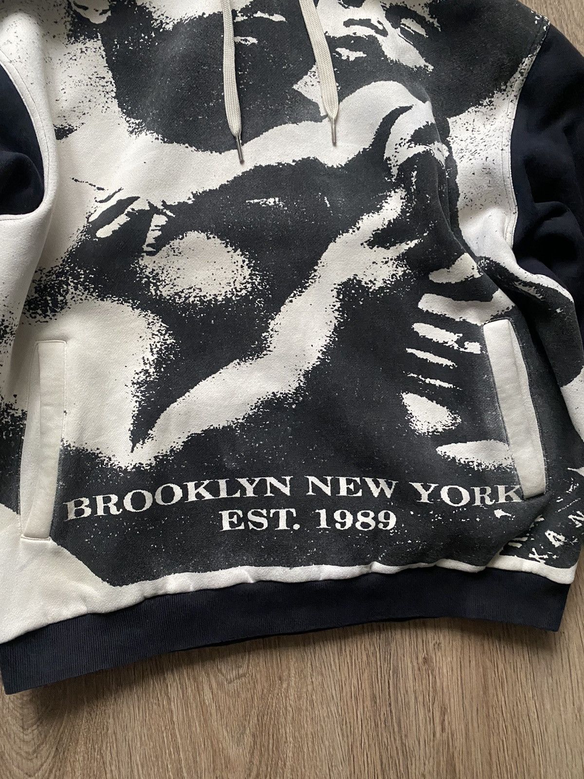 Karl Kani × Rap Tees × Vintage 90s Vintage Faces Of Karl Kani Oversized big logo Sweatshirt Size US L / EU 52-54 / 3 - 3 Thumbnail