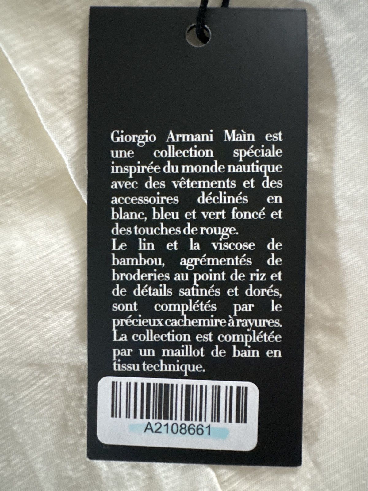 Giorgio Armani Giorgio Armani Main Limited Edition Nautical Blazer – 52R IT Size 52R - 14 Thumbnail
