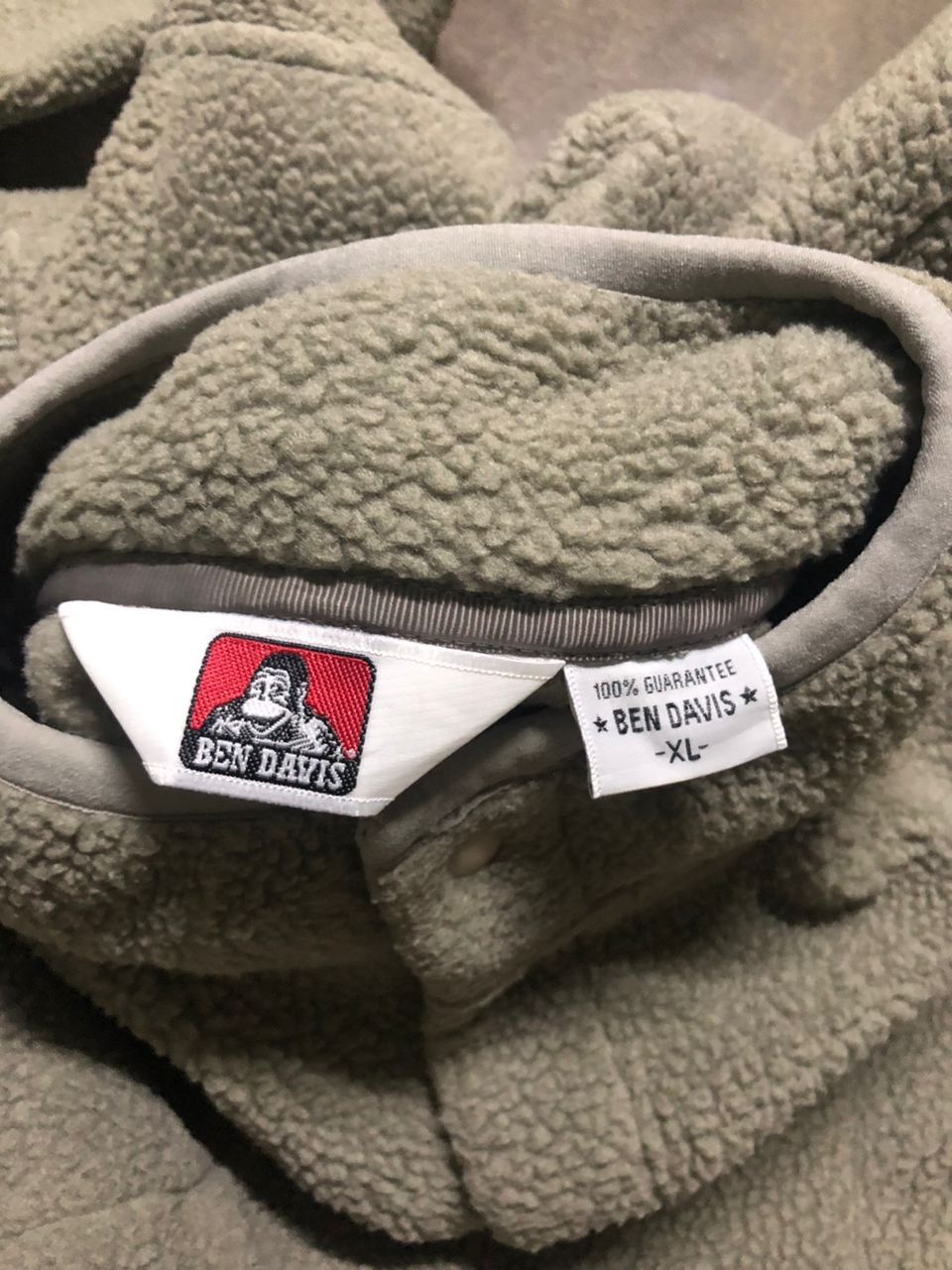 Ben Davis Ben Davis Half Snap Button Fleece Jacket Size US XL / EU 56 / 4 - 9 Thumbnail