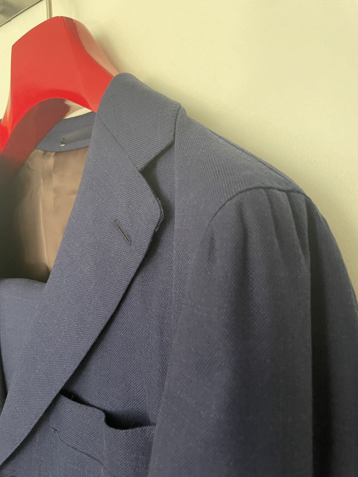 image of Suitsupply Navy Suit 46, Men's (Size 36R)