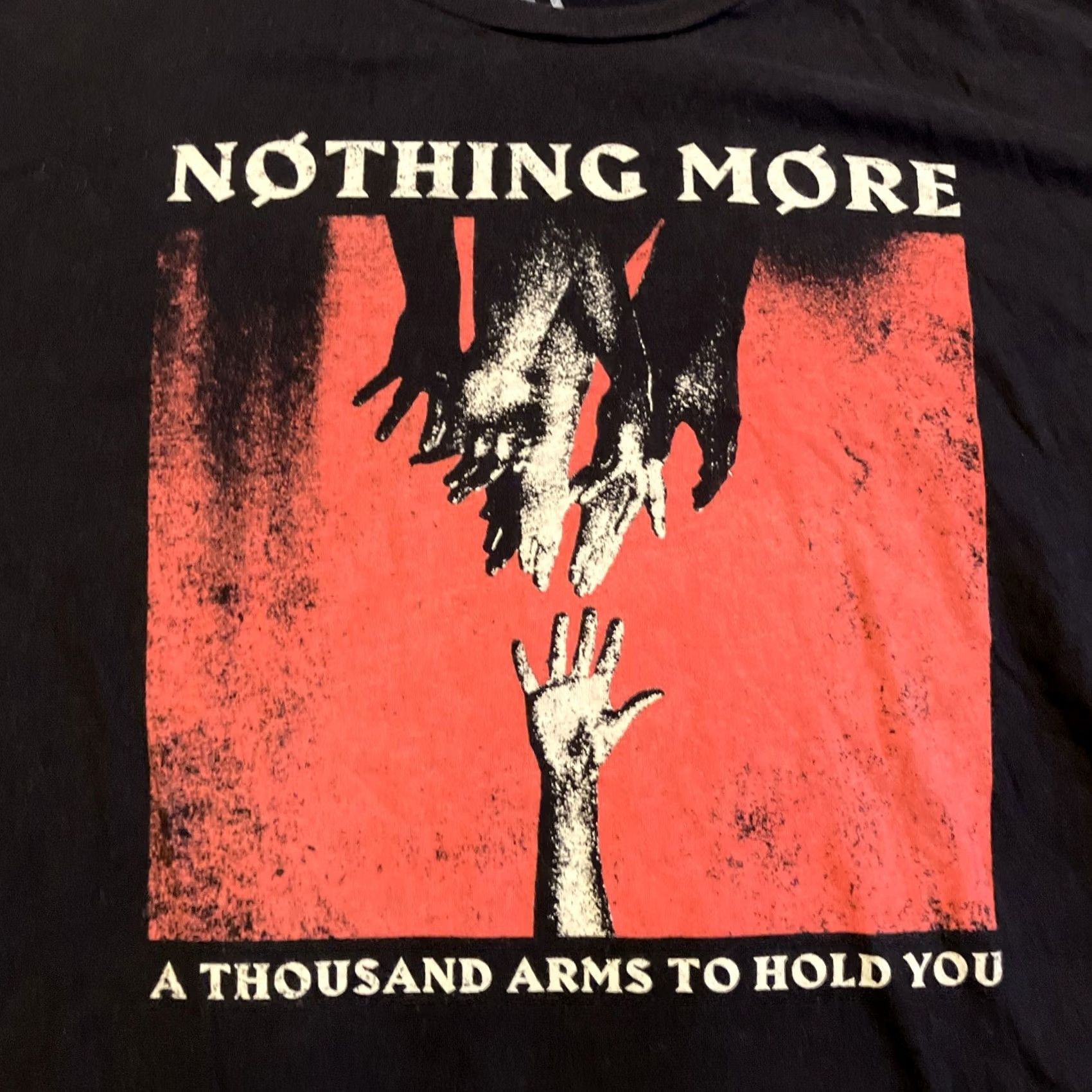 Vintage Nothing More T-Shirt 2019 The Truth Tour A Thousand Arms To Hold You XXL Black Cotton Crew Neck Short Sleeve Band Men Graphic Print Regular Size US XXL / EU 58 / 5 - 2 Thumbnail