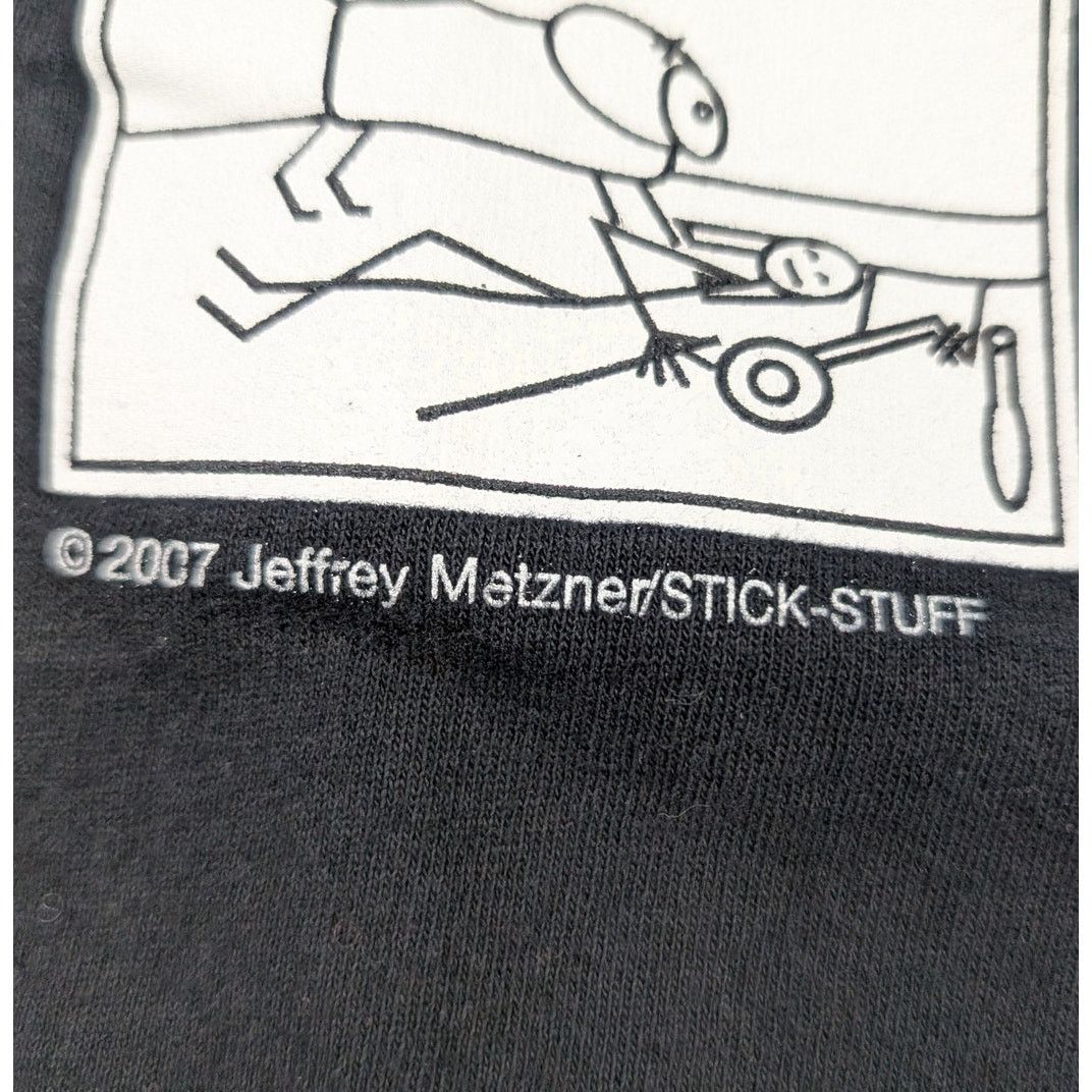 MoMA × Vintage 2007 MoMA Jeffrey Metzner Stick Stuff Art t-shirt Size US L / EU 52-54 / 3 - 3 Thumbnail