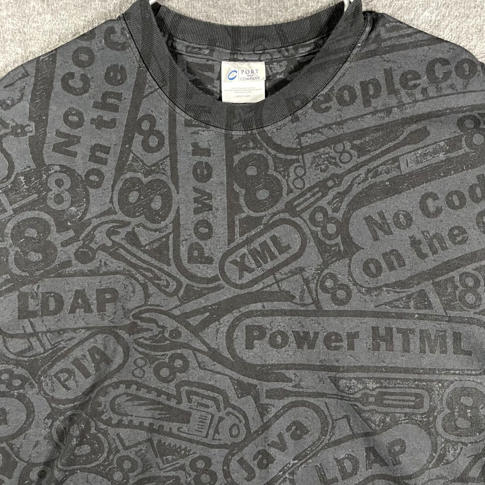 Port & Company VINTAGE? No. Size US L / EU 52-54 / 3 - 2 Thumbnail