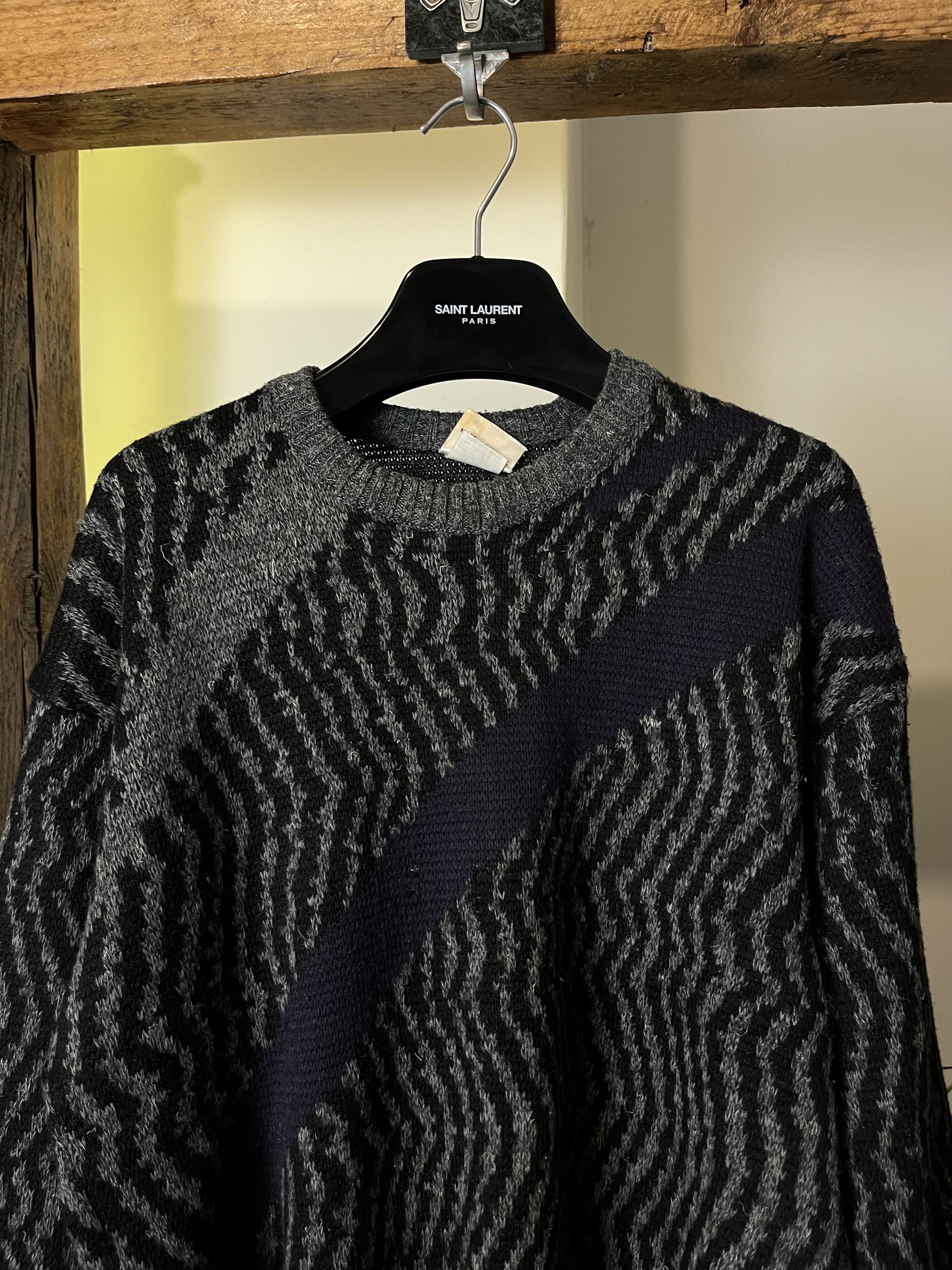 Vintage 90s Wool Blend Goblincore Multicolour Knitwear Sweater Size US M / EU 48-50 / 2 - 3 Thumbnail