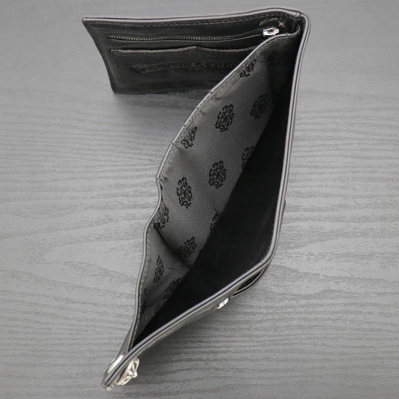 Chrome Hearts Chrome Hearts 3-Fold Cross Button Wallet Size ONE SIZE - 4 Thumbnail