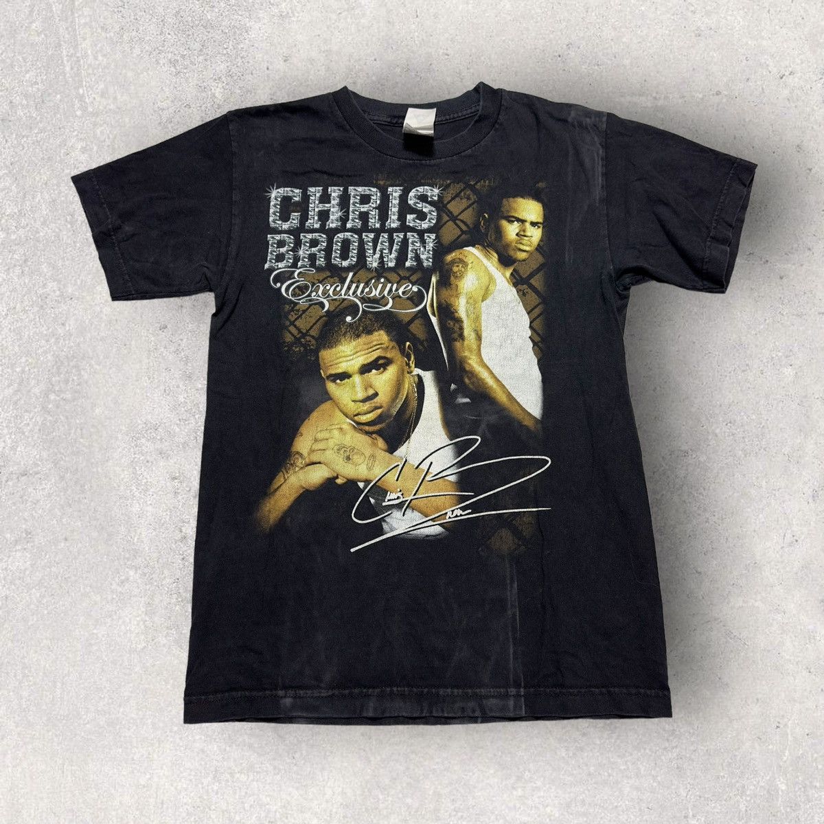 Alstyle × Rap Tees Chris Brown tee Size US S / EU 44-46 / 1 - 1 Thumbnail