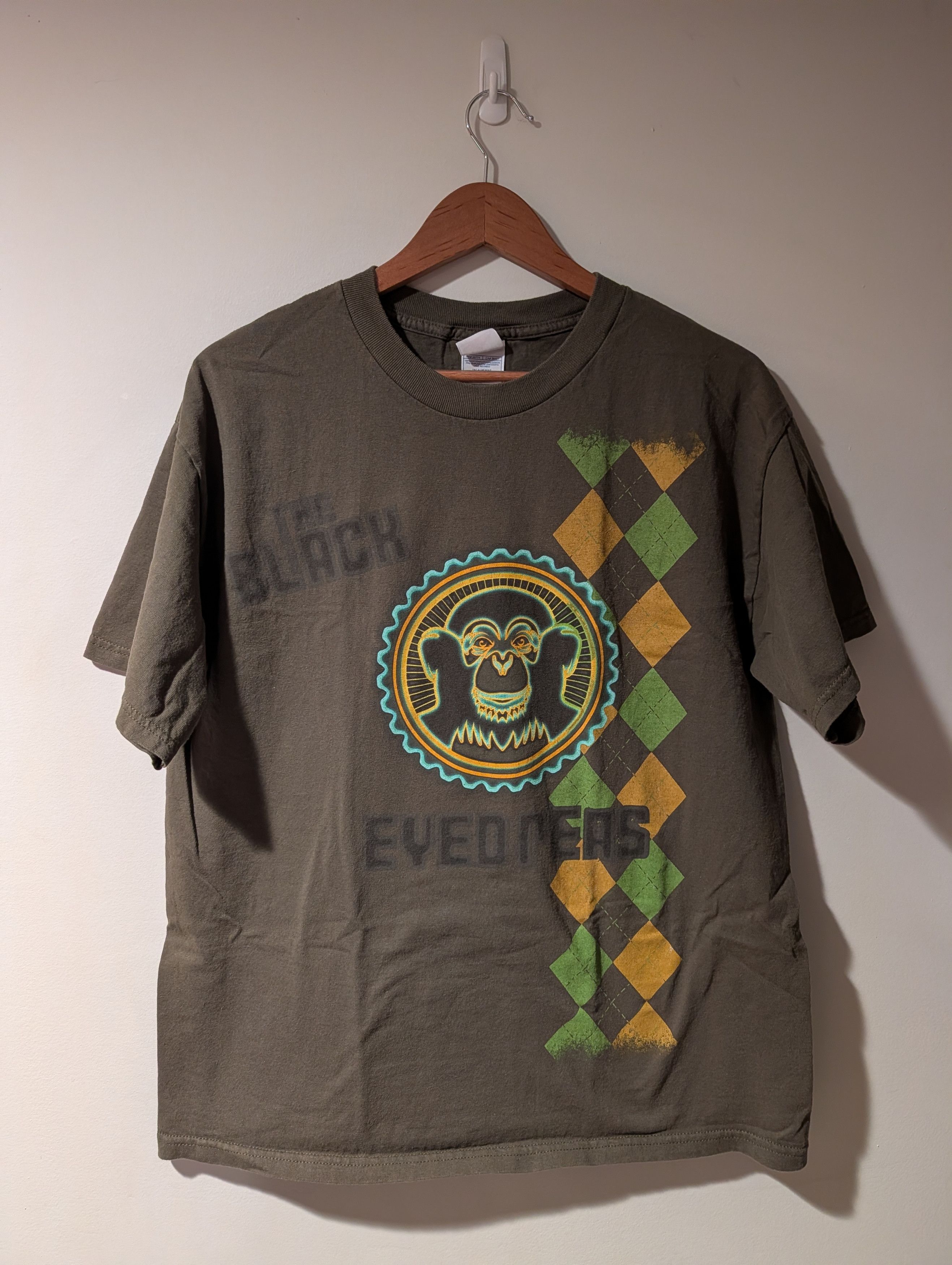Band Tees Vintage The Black Eyed Peas Monkey Graphic T-Shirt Size US L / EU 52-54 / 3 - 1 Thumbnail