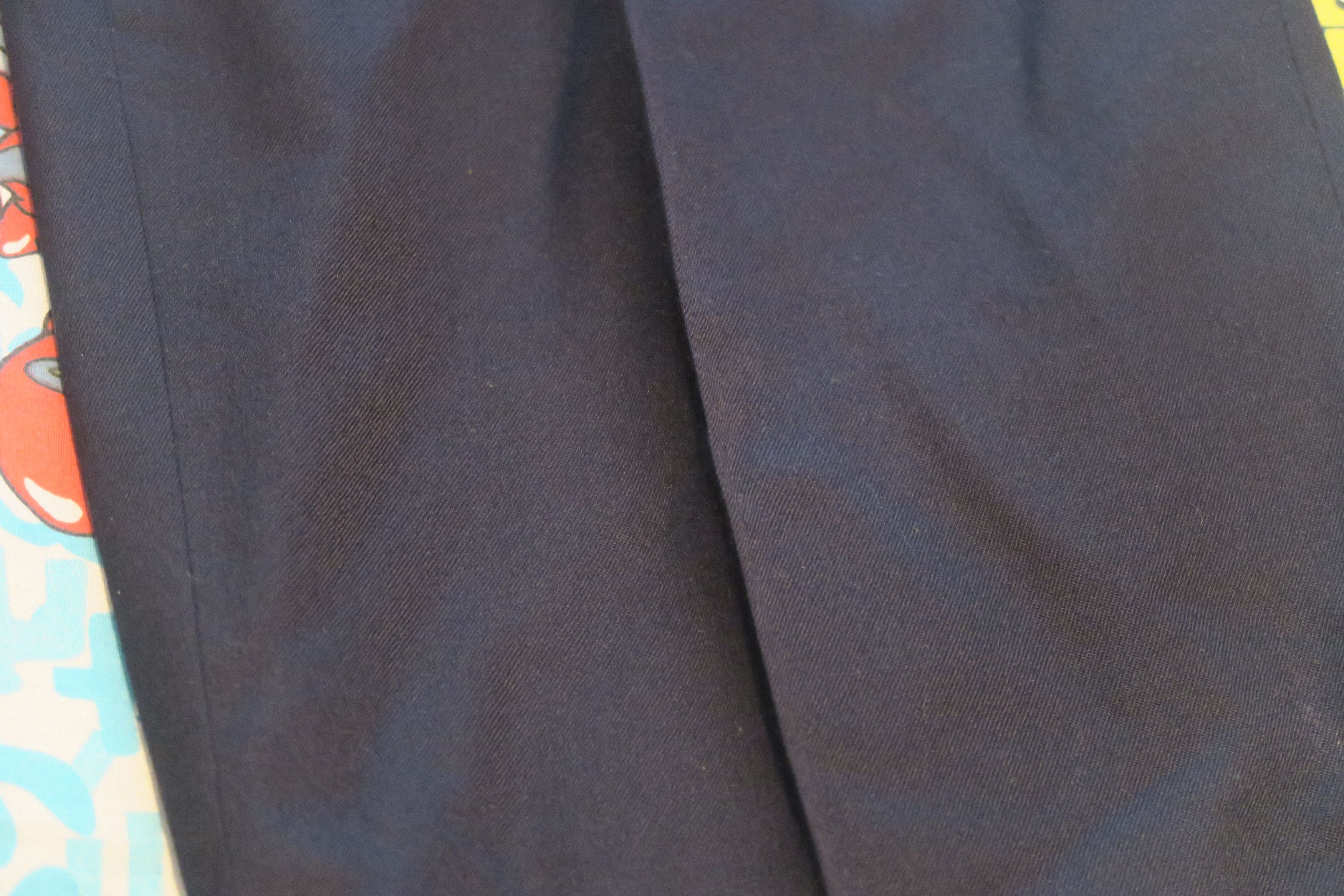 Givenchy × Vintage VTG Monsieur Givenchy Pleated Trousers Pants42x27 Size 42R - 2 Thumbnail