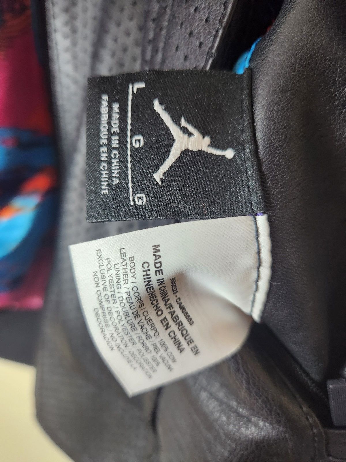 Jordan Brand Rare Jordan Yoth Reversible Leather Jacket 2014 L Multicolor Size US L / EU 52-54 / 3 - 11 Thumbnail