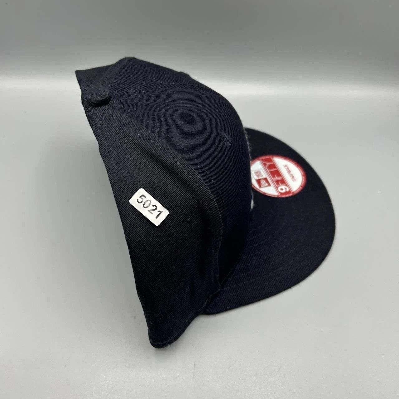 New Era Atlanta Braves Hat Men Black MLB Snap Back Cap Cotton Size ONE SIZE - 10 Thumbnail