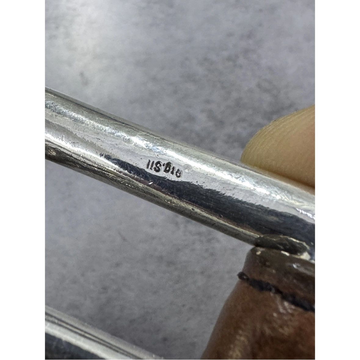 Chrome Hearts Chrome hearts leather belt Size 34 - 5 Thumbnail