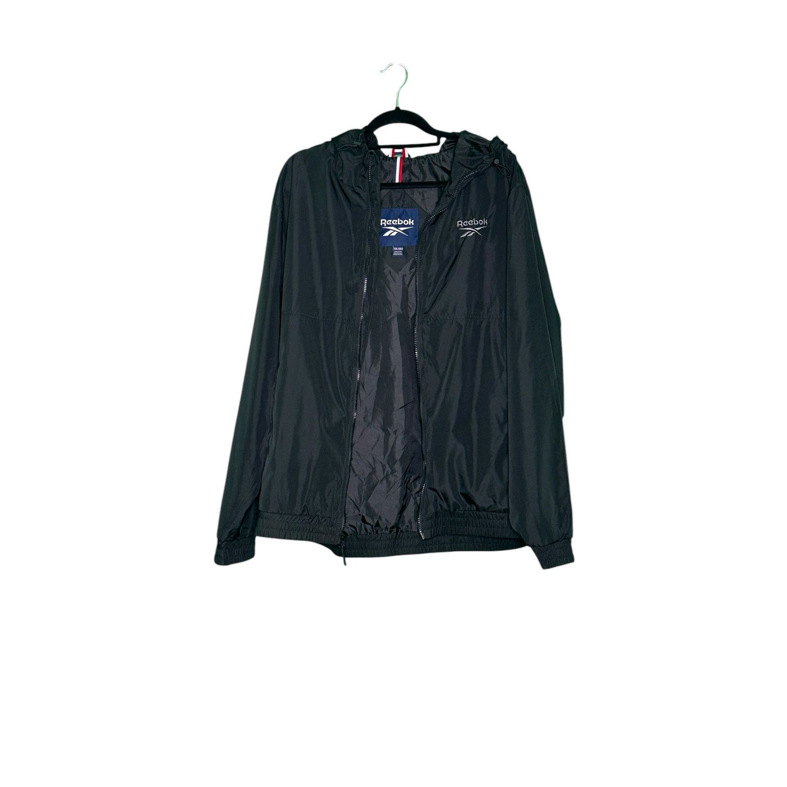 Reebok Reebok windbreaker full zipper hoodie jacket Size XXL Size US XXL / EU 58 / 5 - 11 Thumbnail