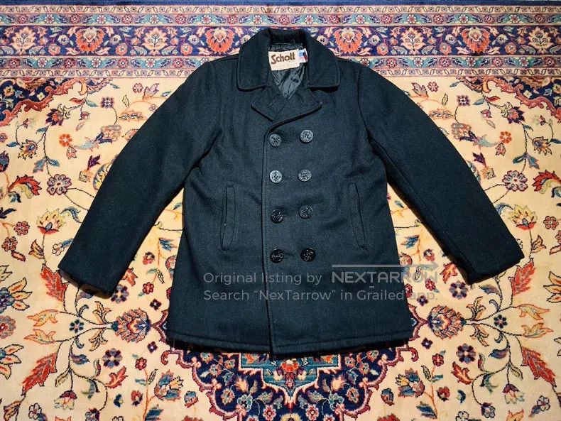 Schott Schott Navy coat Size US M / EU 48-50 / 2 - 1 Thumbnail