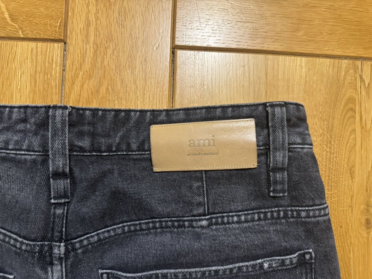 AMI AMI Denim Jeans Baggy Heel Drag Size US 31 - 3 Thumbnail
