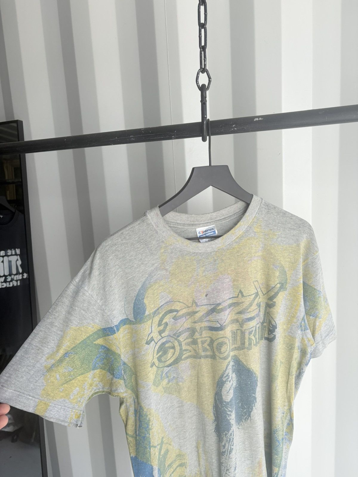 Band Tees Vintage Ozzy Osbourne Shirt Faded GRUNGE Band Thin Size US XL / EU 56 / 4 - 5 Thumbnail