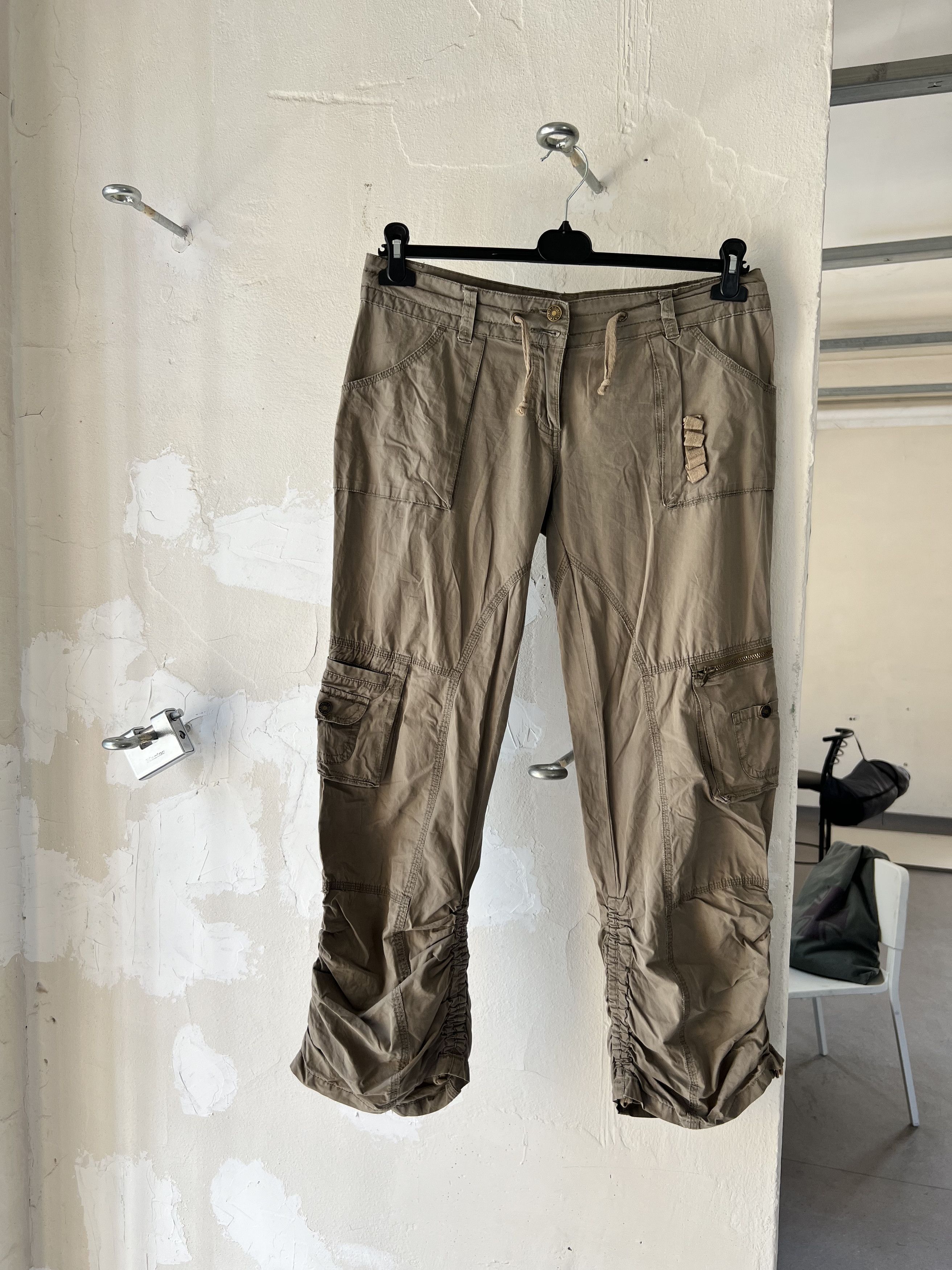 Other Nylon Light Cargo y2k Affliction Style Lara Kroft Bondage Size 36" / US 14 / IT 50 - 1 Thumbnail