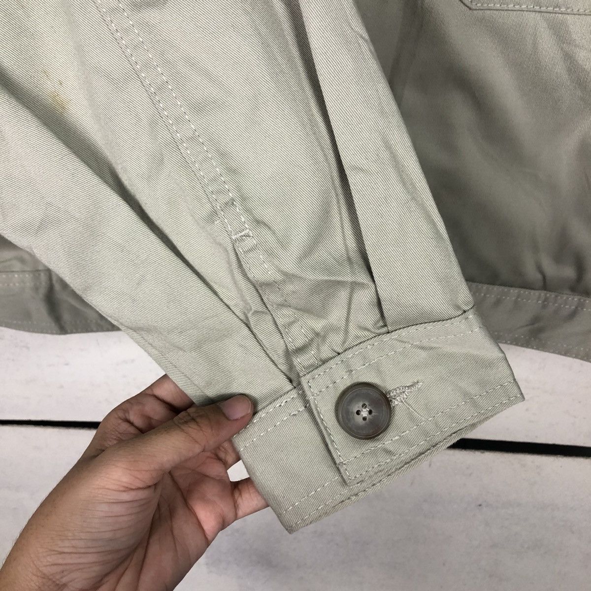 Japanese Brand 📌Vintage Chore Work Jacket GU Japan Issey Miyake Detroit Size US M / EU 48-50 / 2 - 17 Thumbnail