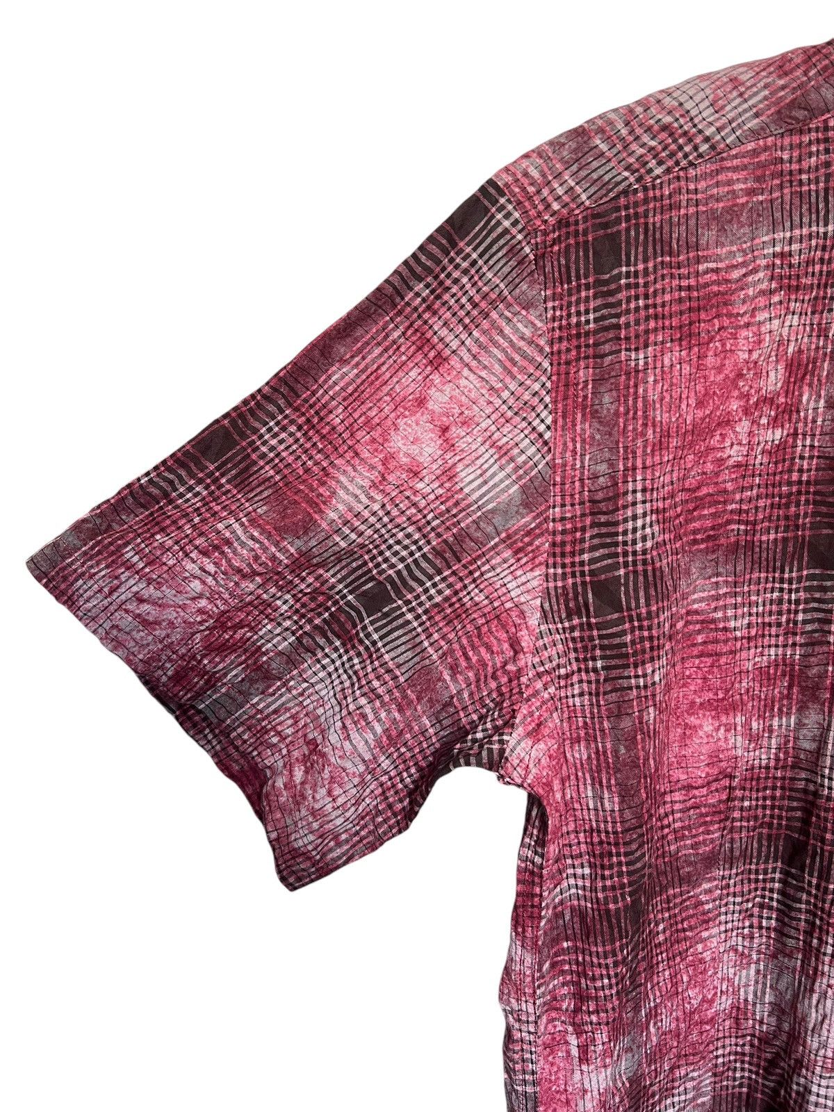 Japanese Brand × Tornado Mart Tornado Mart Raining Blood Wrinkles Button Shirt Size US XS / EU 42 / 0 - 5 Thumbnail