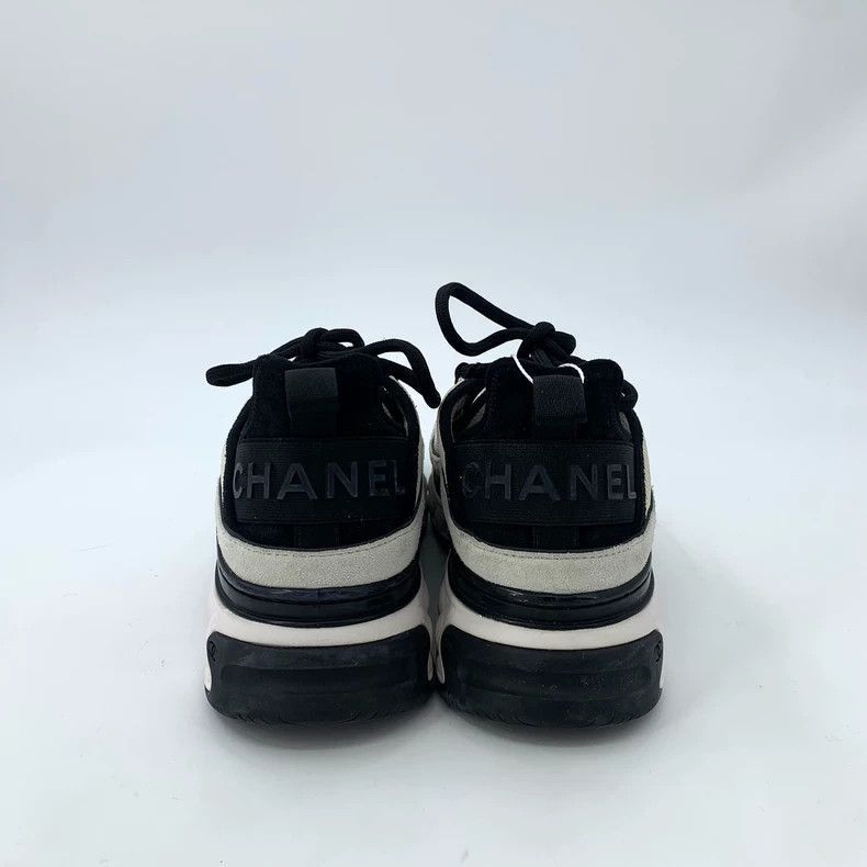Chanel Chanel Colorful Logo Thick Sole Sneakers -2505 Size US 7.5 / EU 40-41 - 4 Thumbnail
