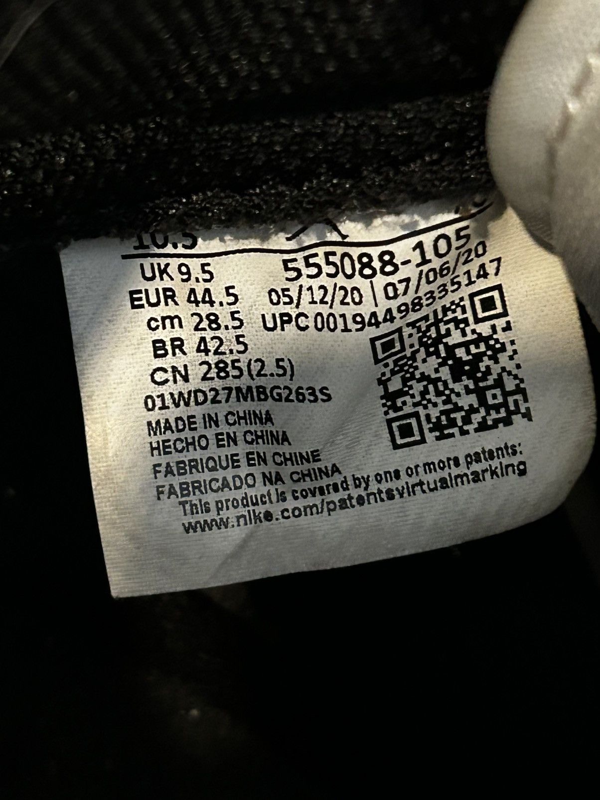Jordan Brand Air Jordan 1 High OG Dark Mocha Size US 10.5 / EU 43-44 - 8 Thumbnail