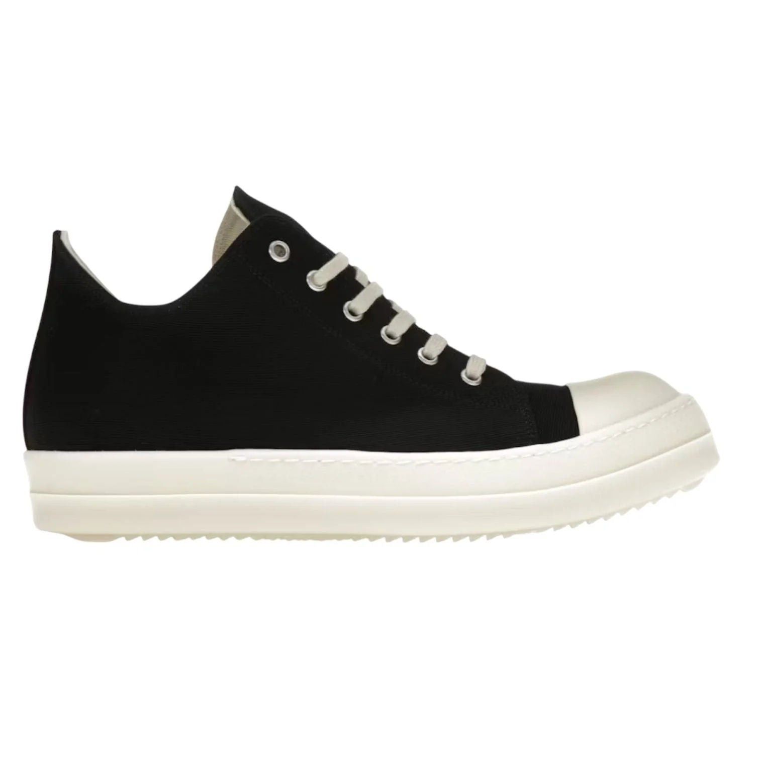 Rick Owens DRKSHDW Lido Low Sneaks Black Milk Size US 10.5 / EU 43-44 - 1 Preview