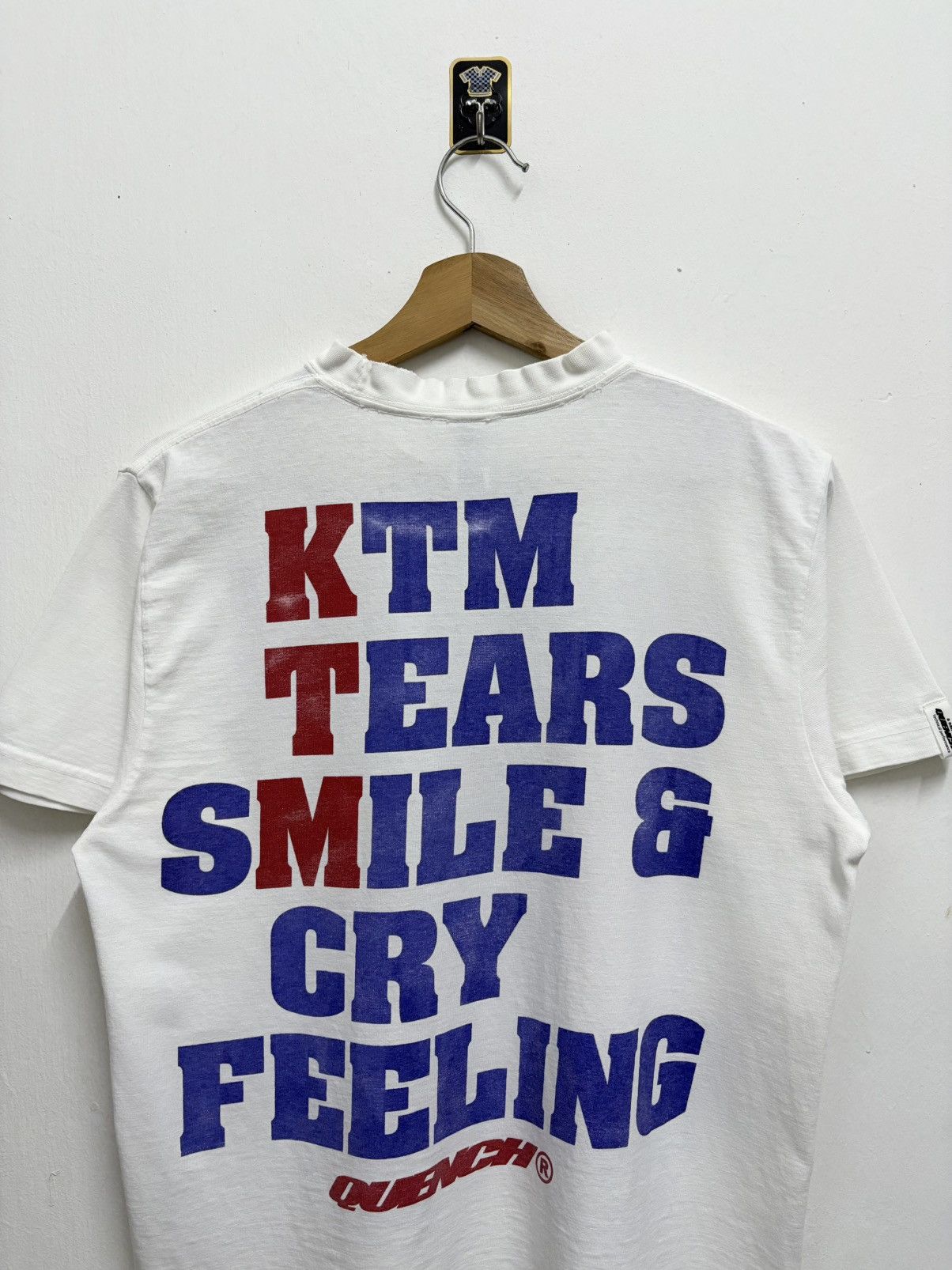 Hysteric Glamour 2000’s KTM Quench - Tears Smile N Cry Feeling / HG T-Shirt Size US S / EU 44-46 / 1 - 4 Thumbnail