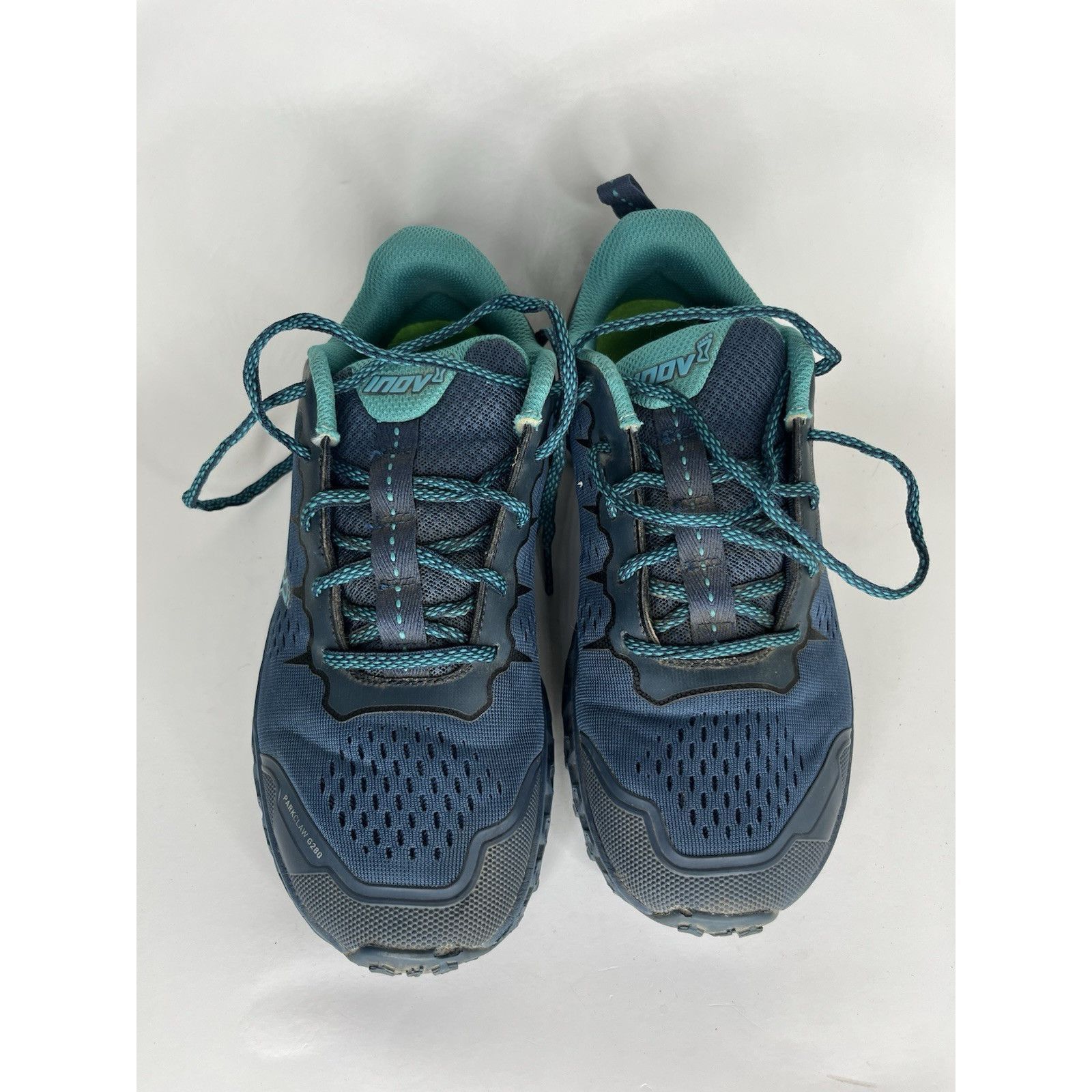 8 by YOOX inov 8 Blue Synthetic Athletic Gym Running Lace Up Shoes Wom Size US 9 / IT 39 - 12 Thumbnail