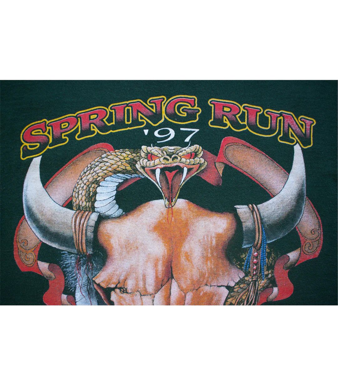 Vintage 1997 Vintage Spring Run T-Shirt Size US L / EU 52-54 / 3 - 5 Thumbnail
