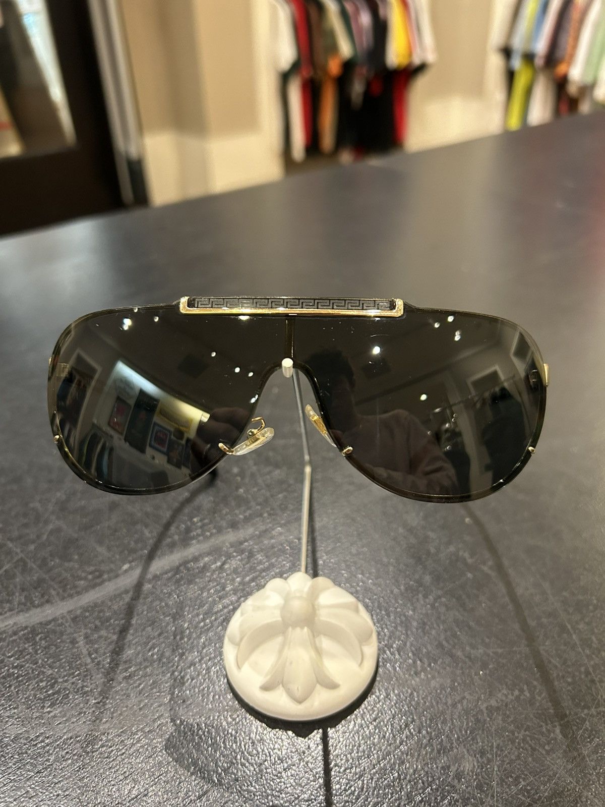 Versace Versace Aviator Sunglasses Size ONE SIZE - 3 Thumbnail