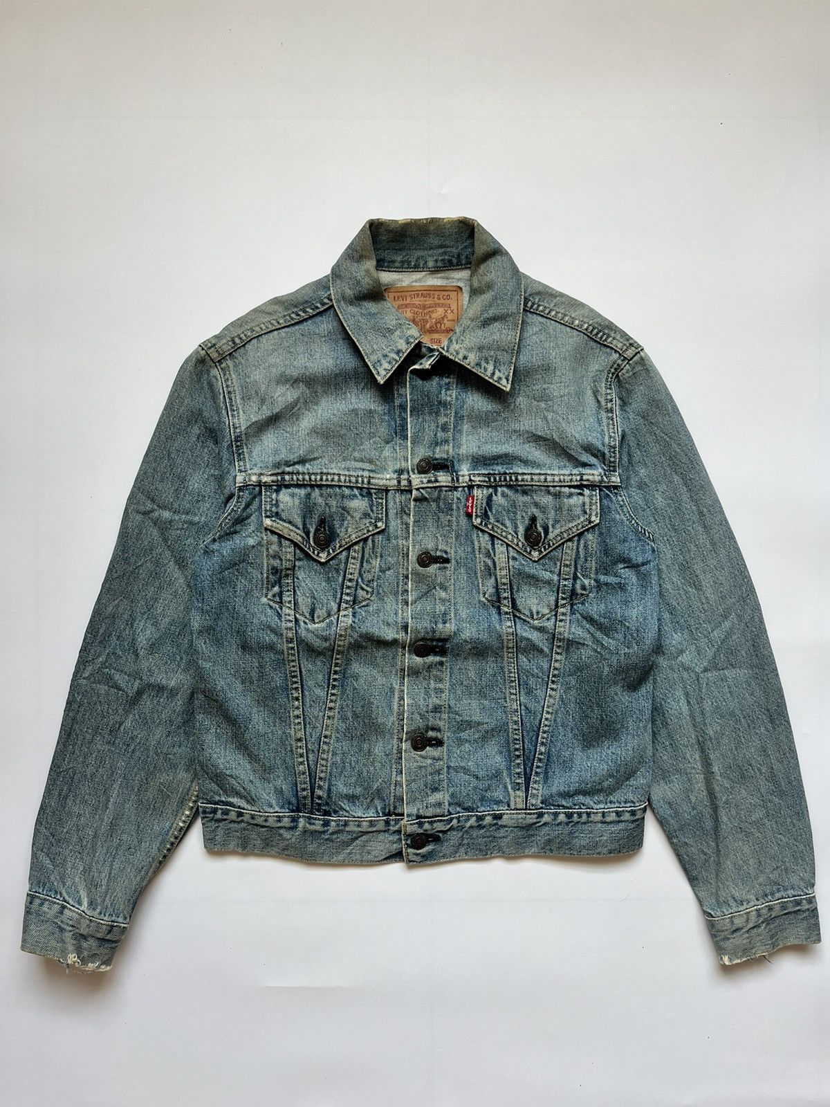 1990's Levis Big E 71557 Type 3 Denim Trucker Jacket
