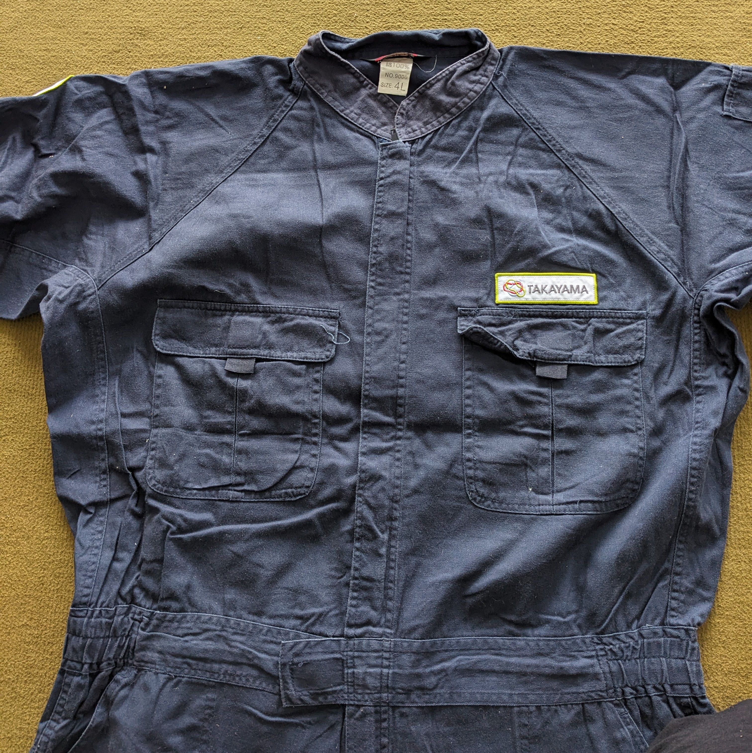 Japanese Brand Vintage TAKAYAMA Japanese Brand Coverall Workwear Jacket Size US XL / EU 56 / 4 - 5 Thumbnail