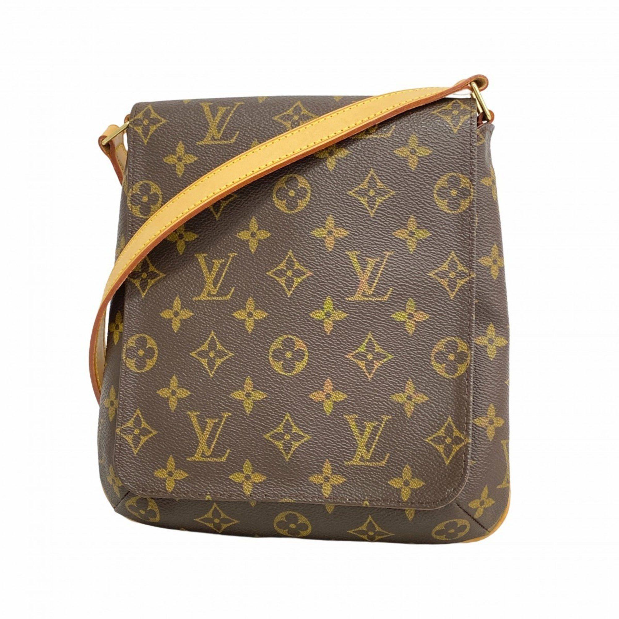 Louis Vuitton Shoulder Bag Monogram Musette Salsa Short Strap M51258 Brown Women's