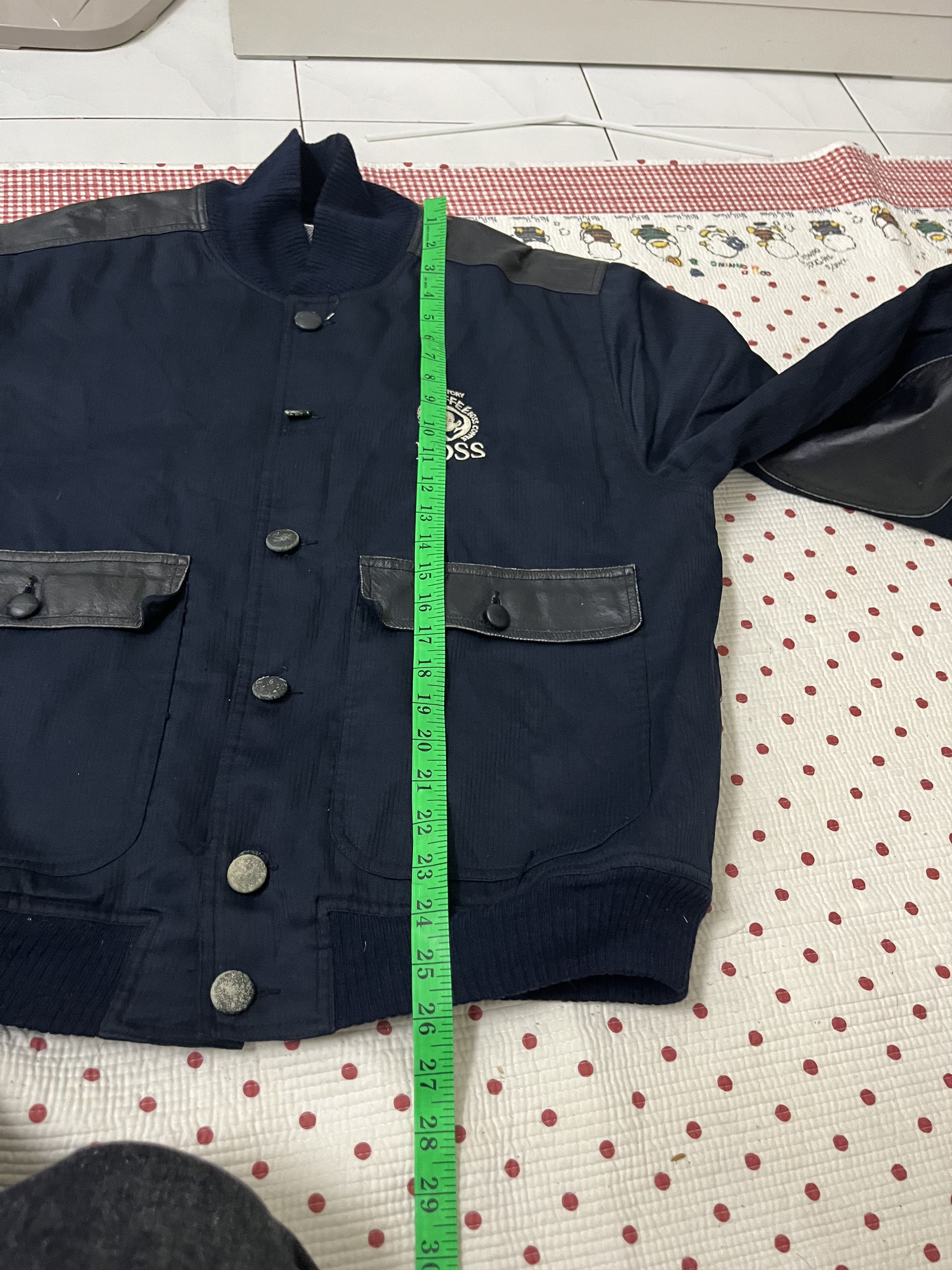 Japanese Brand Boss Coffee Varsity Plaid Jacket Size US L / EU 52-54 / 3 - 8 Thumbnail