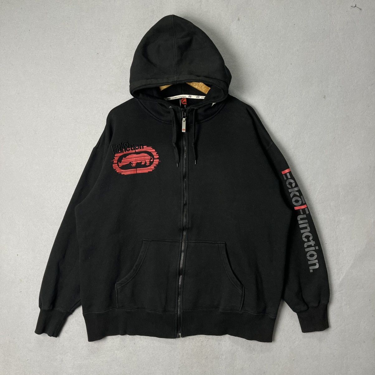 Ecko Unltd. Ecko Function Full Zip Hoodie – Black (Size XL) Size US XL / EU 56 / 4 - 1 Thumbnail