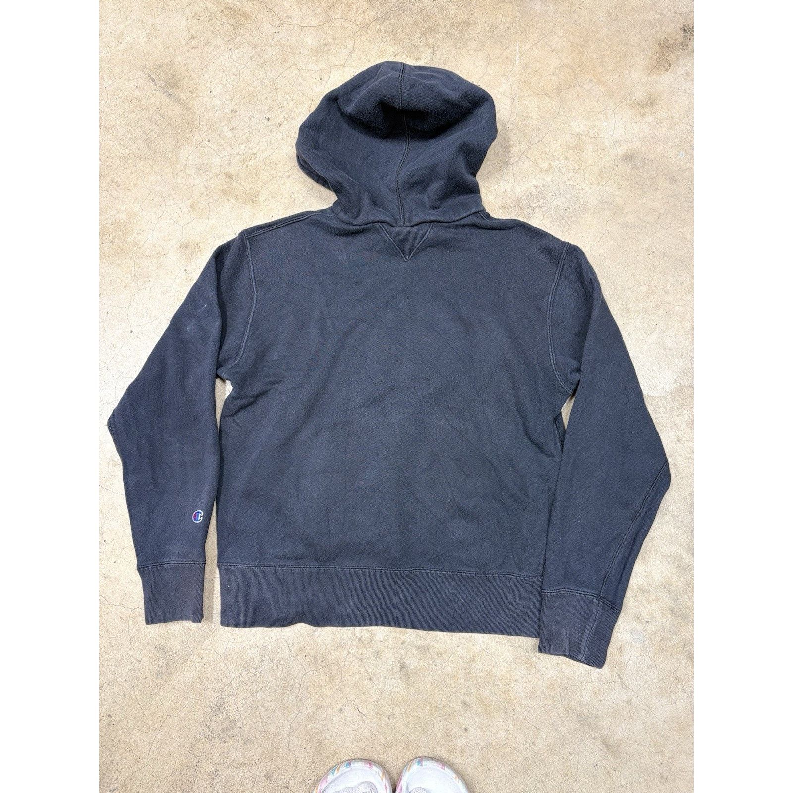 Champion Vintage x Streetwear x Champion 100 Hoodie Men Medium Black Size US M / EU 48-50 / 2 - 8 Thumbnail