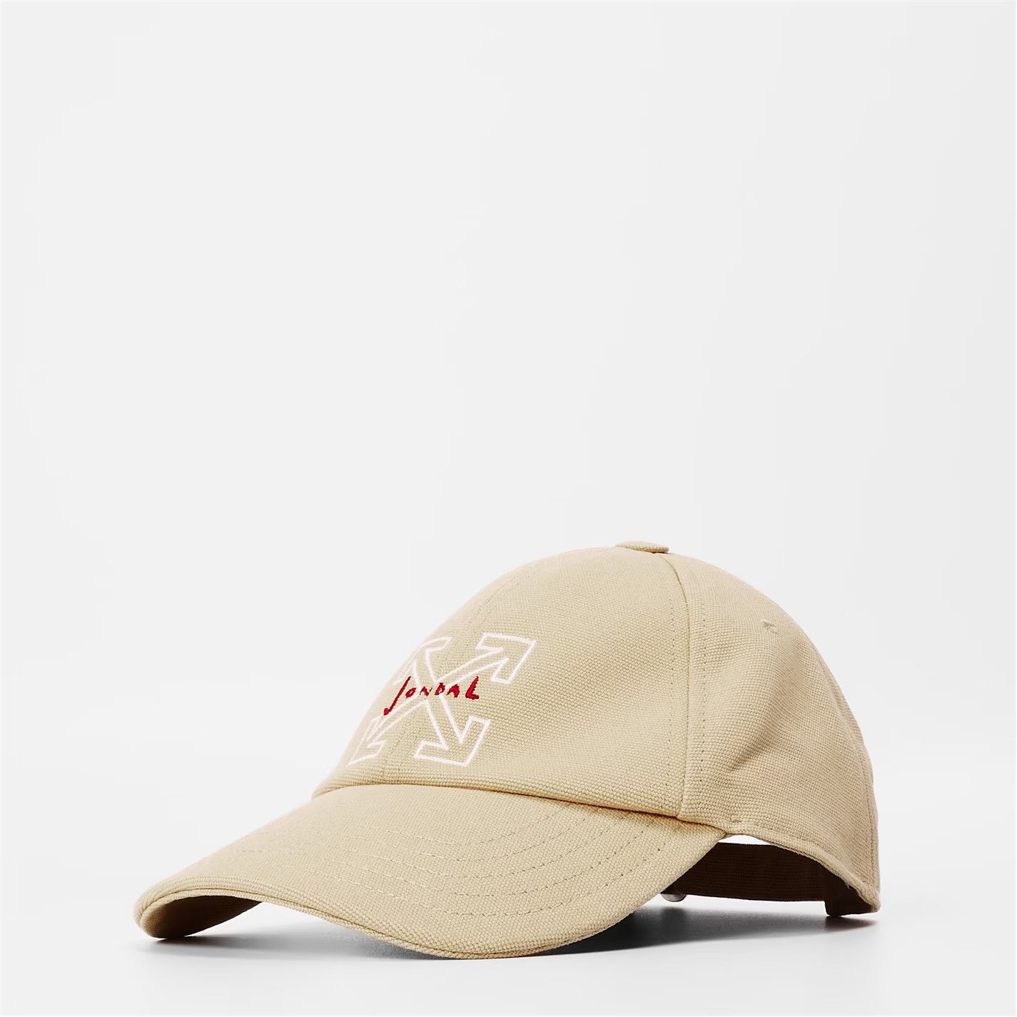 Off-White o1g2r1mq0326 Size: M / Adjustable Baseball Hat / Cap Beige Size ONE SIZE - 1 Thumbnail