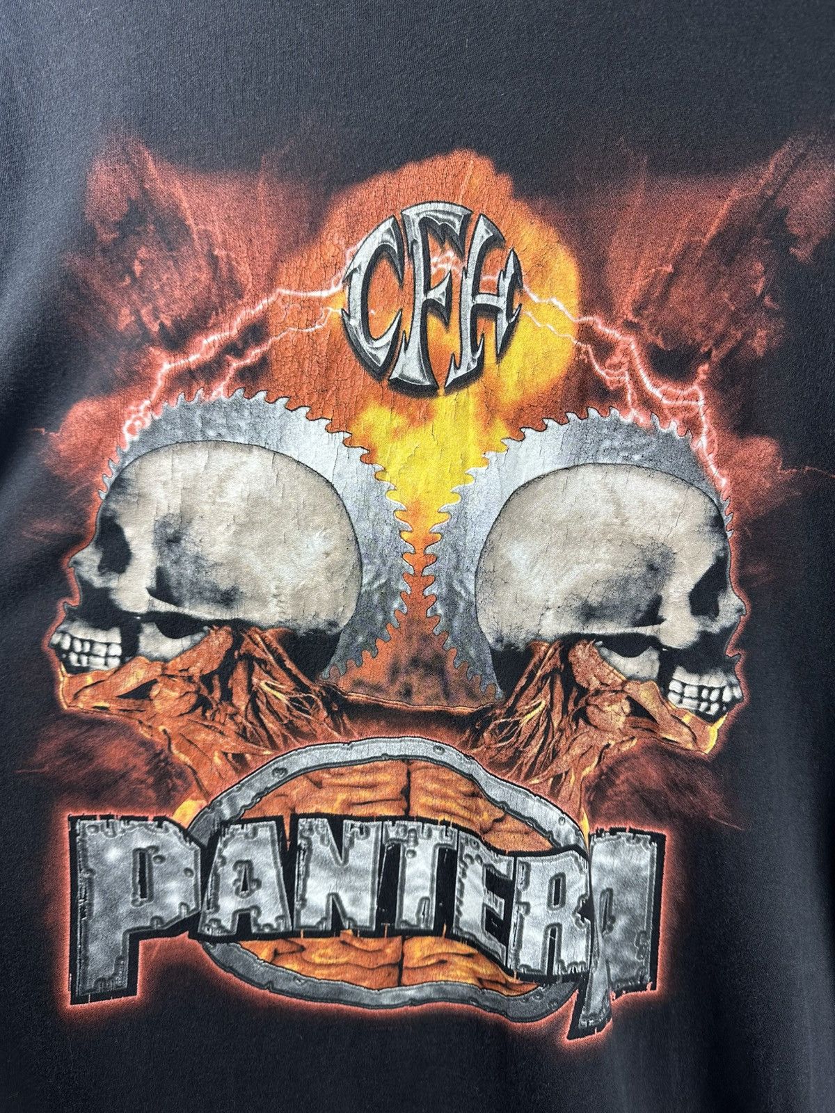 Band Tees Vintage PANTERA 2000 CFH tour tee shirt Size US XL / EU 56 / 4 - 4 Thumbnail